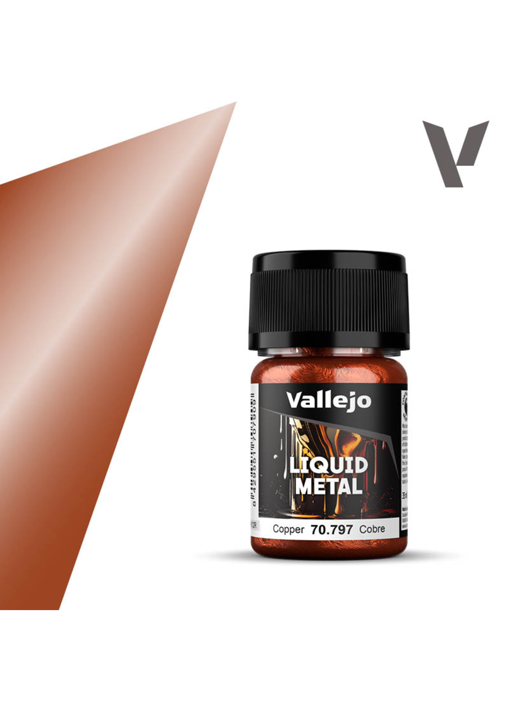 Vallejo VLJ 70.797 - Metallic Liquid Copper (35ml)