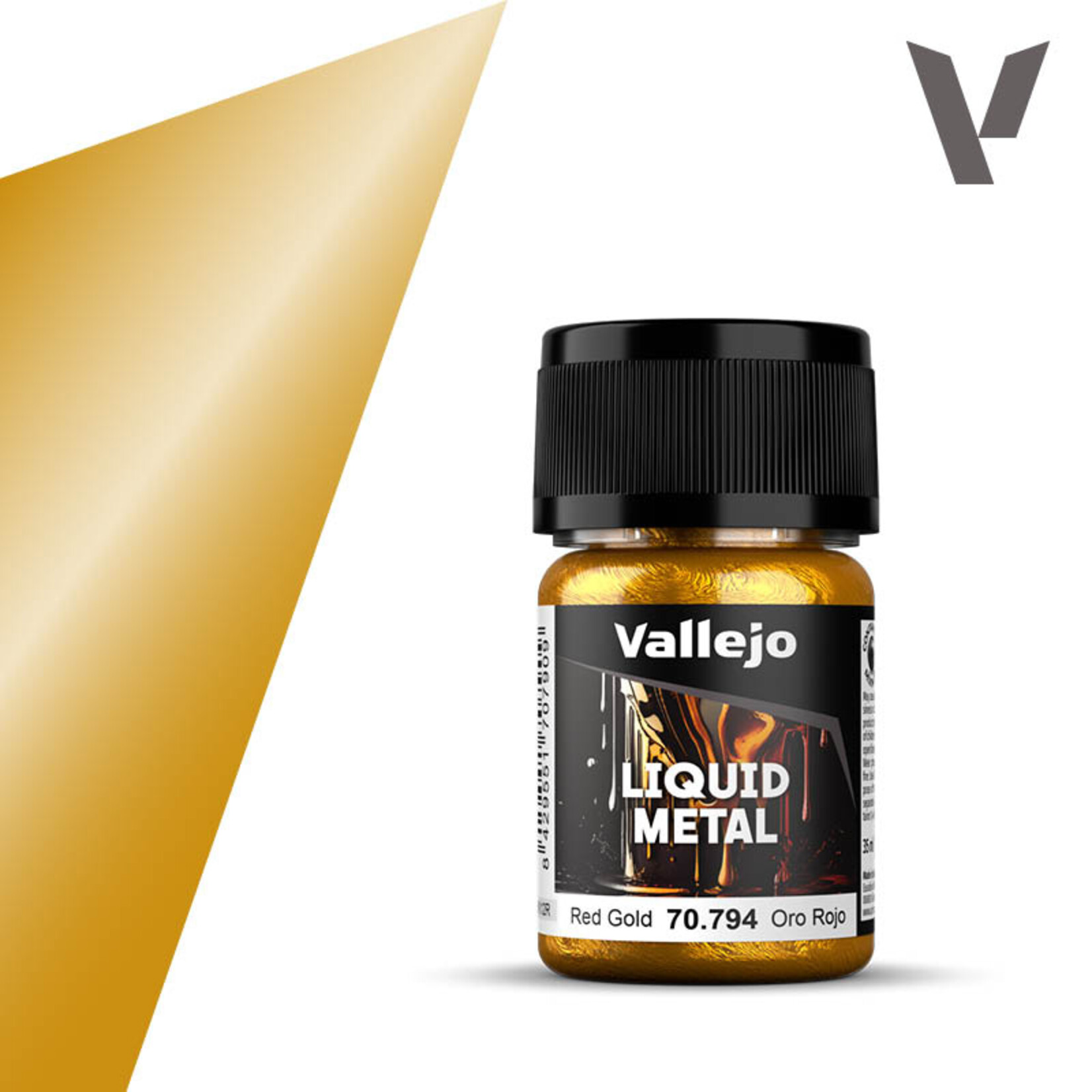 Vallejo VLJ 70.794 - Metallic Liquid Red Gold (35ml)