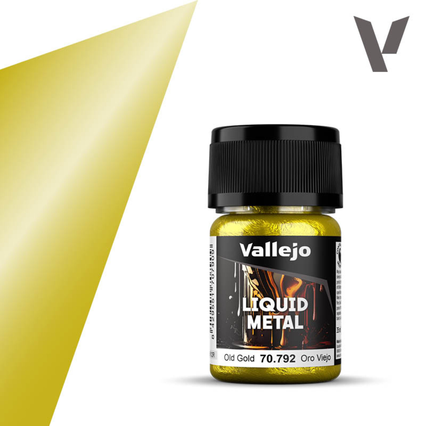 Vallejo VLJ 70.792 - Metallic Liquid Old Gold (35ml)