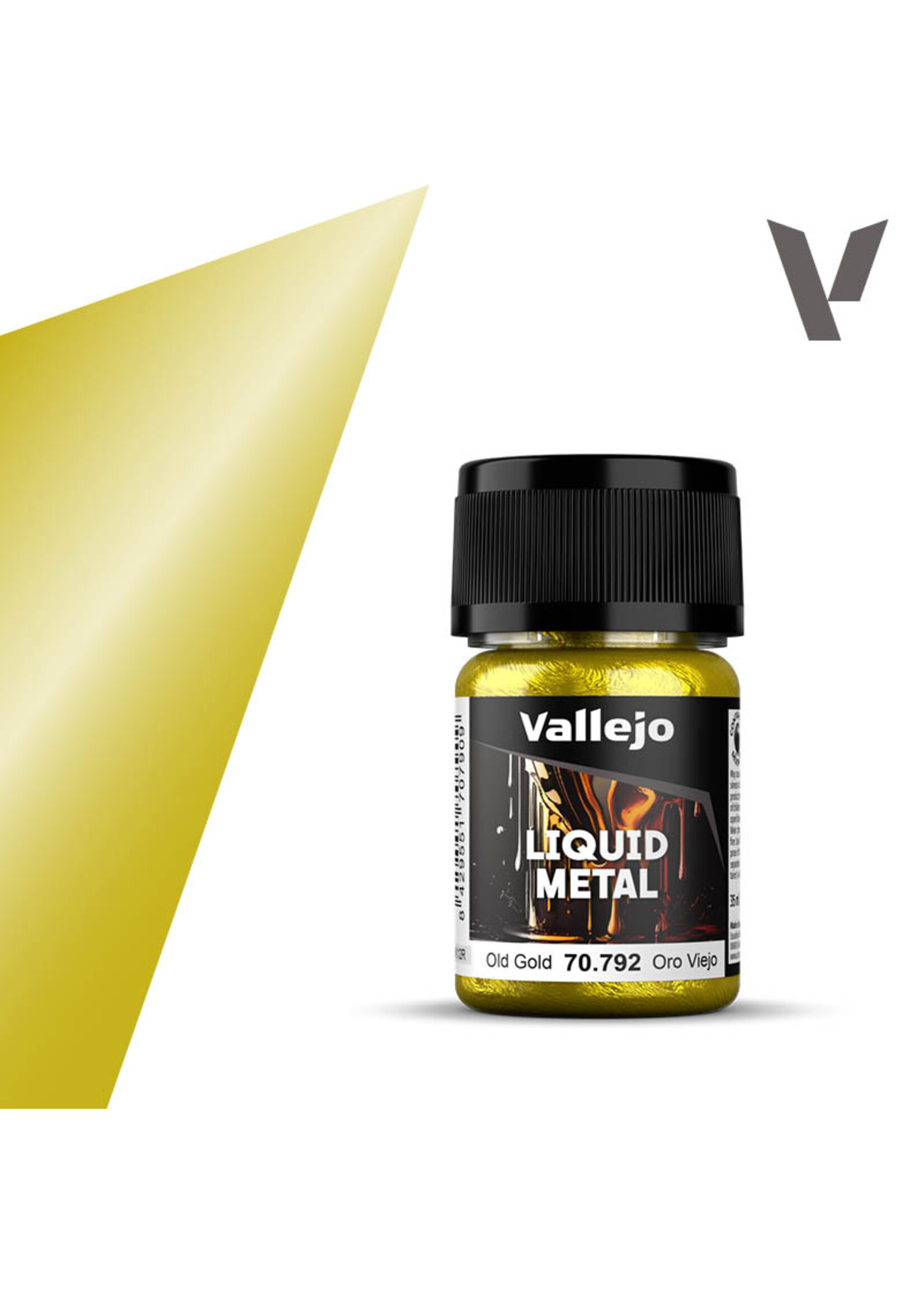 Vallejo VLJ 70.792 - Metallic Liquid Old Gold (35ml)