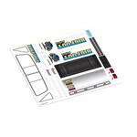 Traxxas 9844 - TRX-4MT Bigfoot® No 1 Decal Sheet