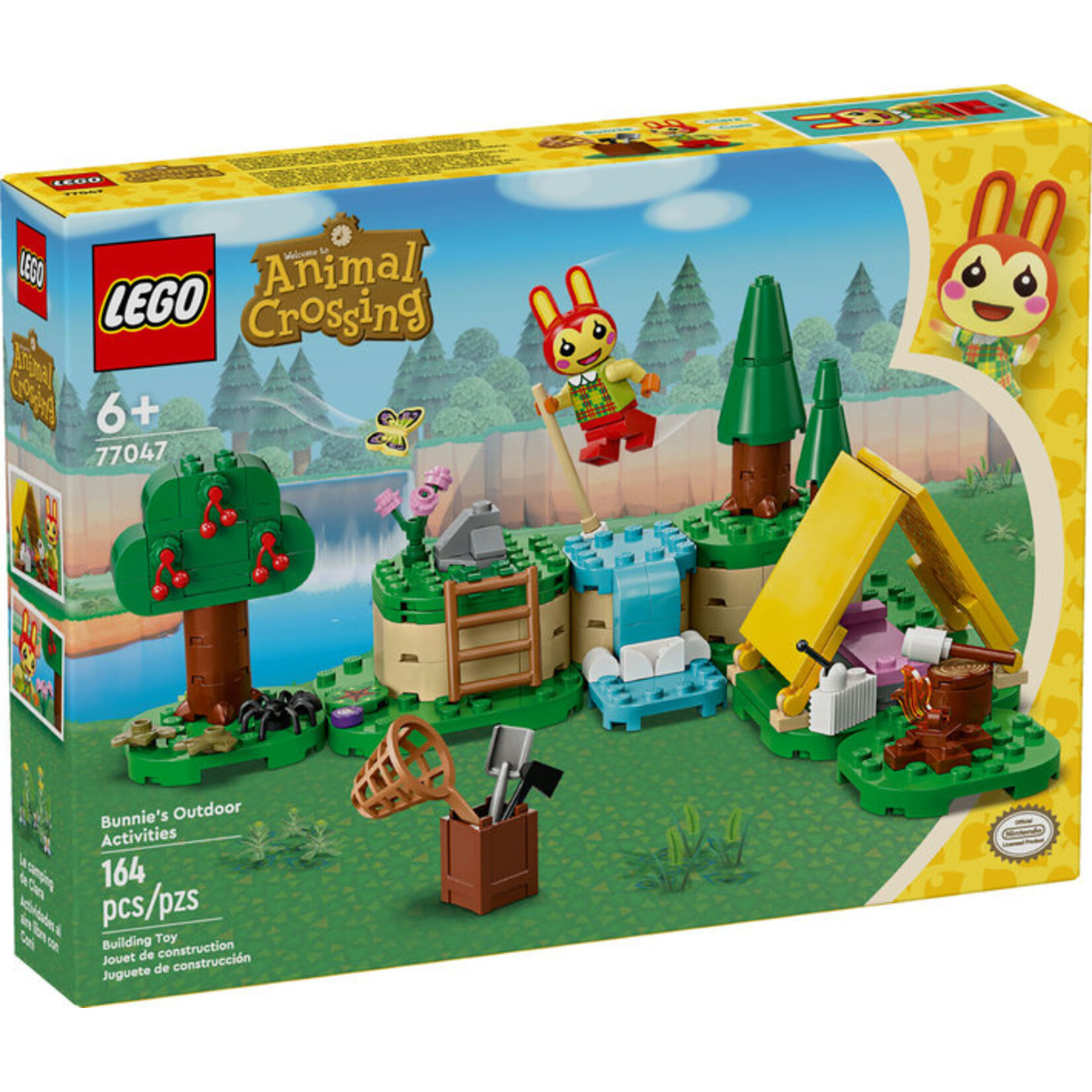 LEGO® Animal Crossing™ 77047 - Bunnie's Outdoor Activities