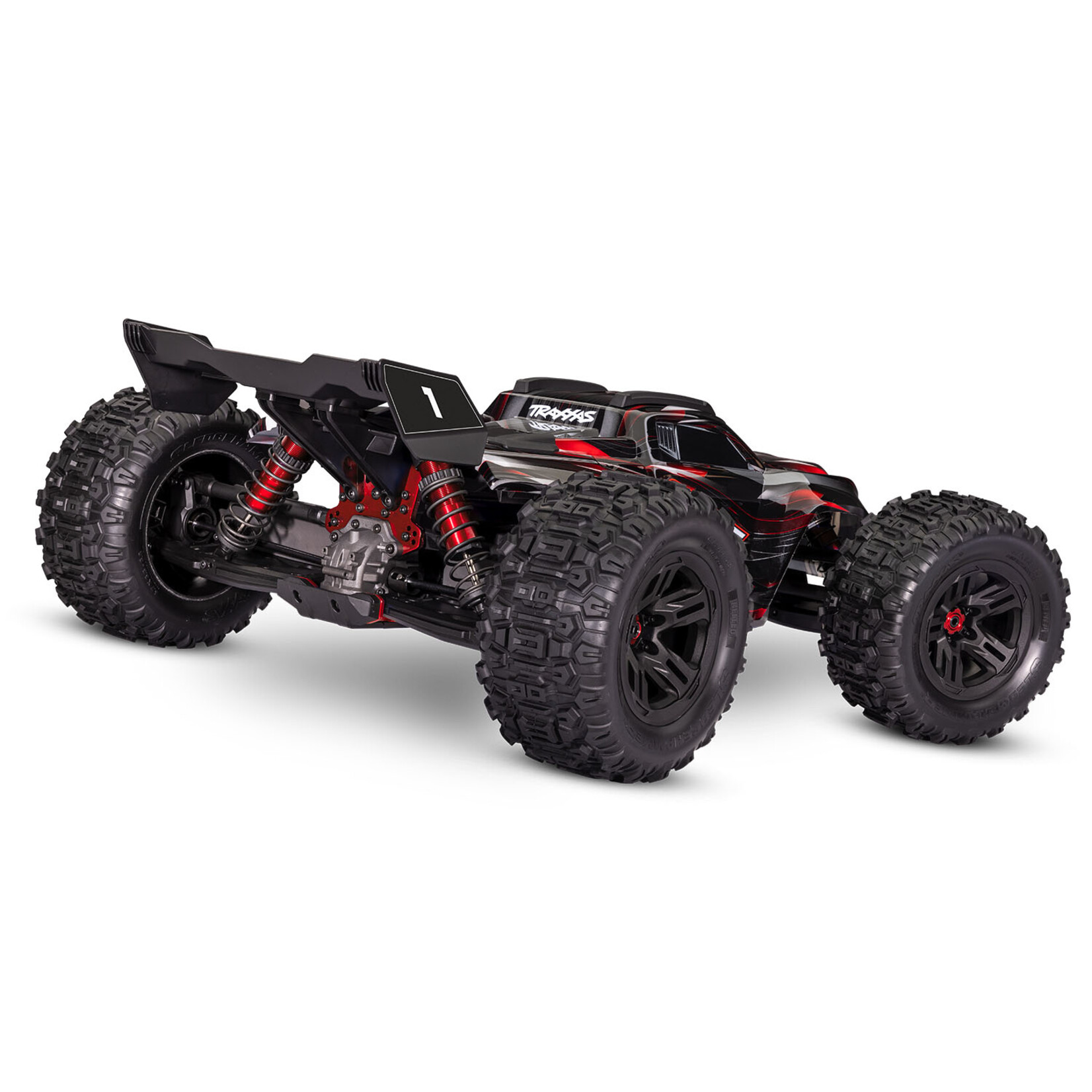 Traxxas 950964RED - 1/8 Sledge Belted 4WD - Red