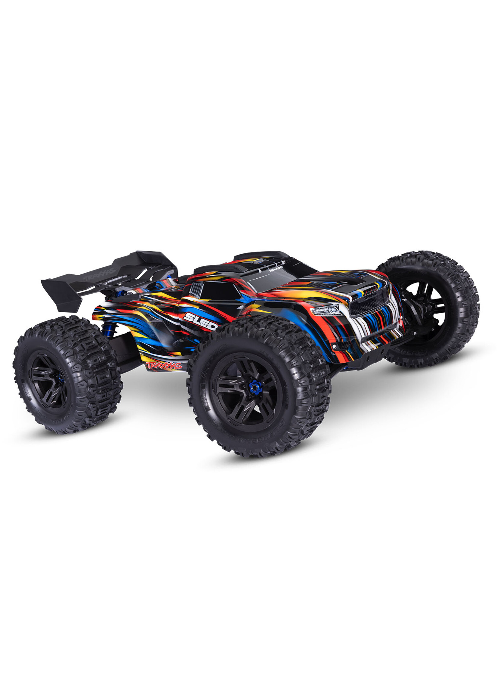 Traxxas 950964BLUE - 1/8 Sledge Belted 4WD - Blue