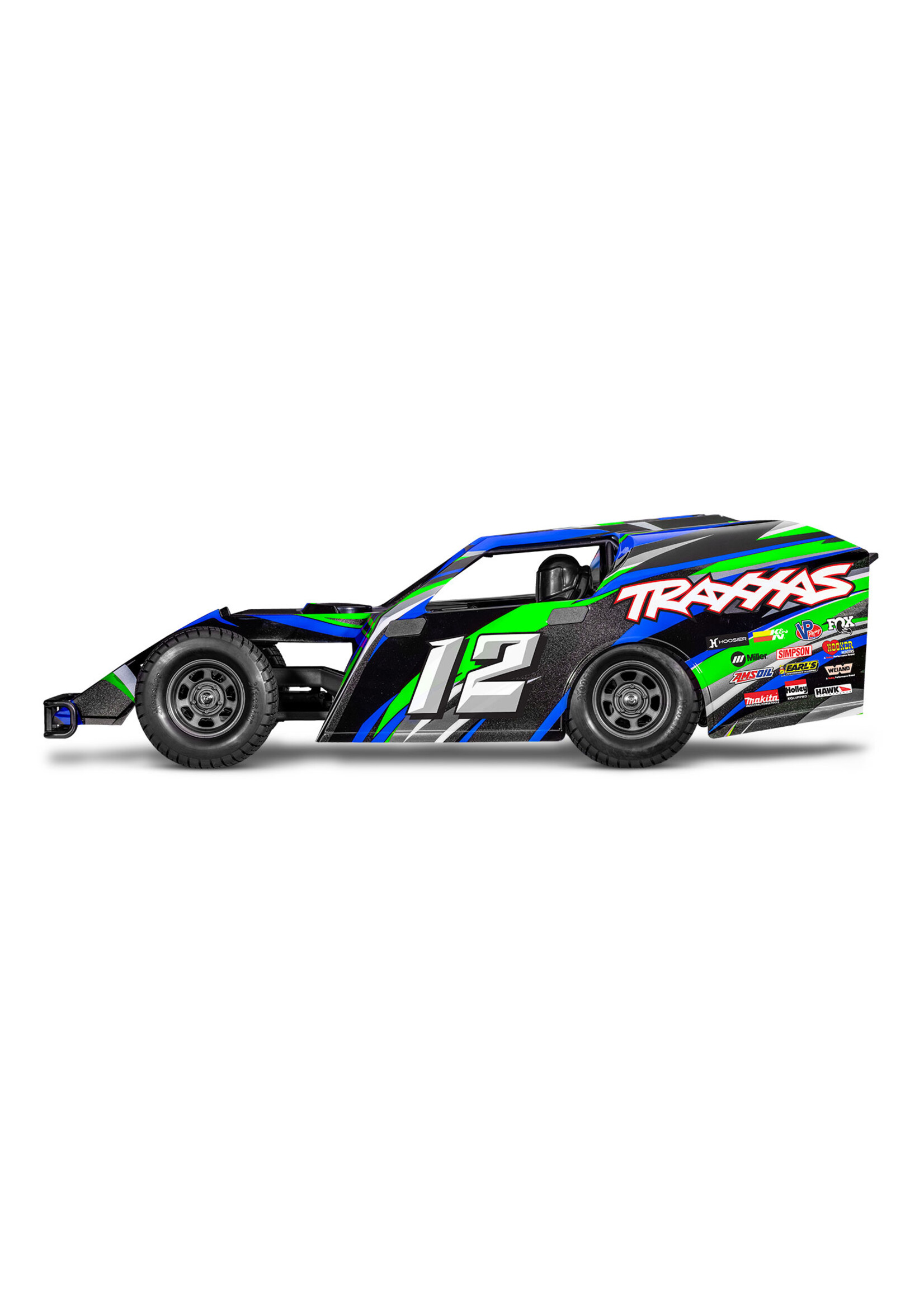 Traxxas 10435474GRN - Slash Modified BL-2S - Green