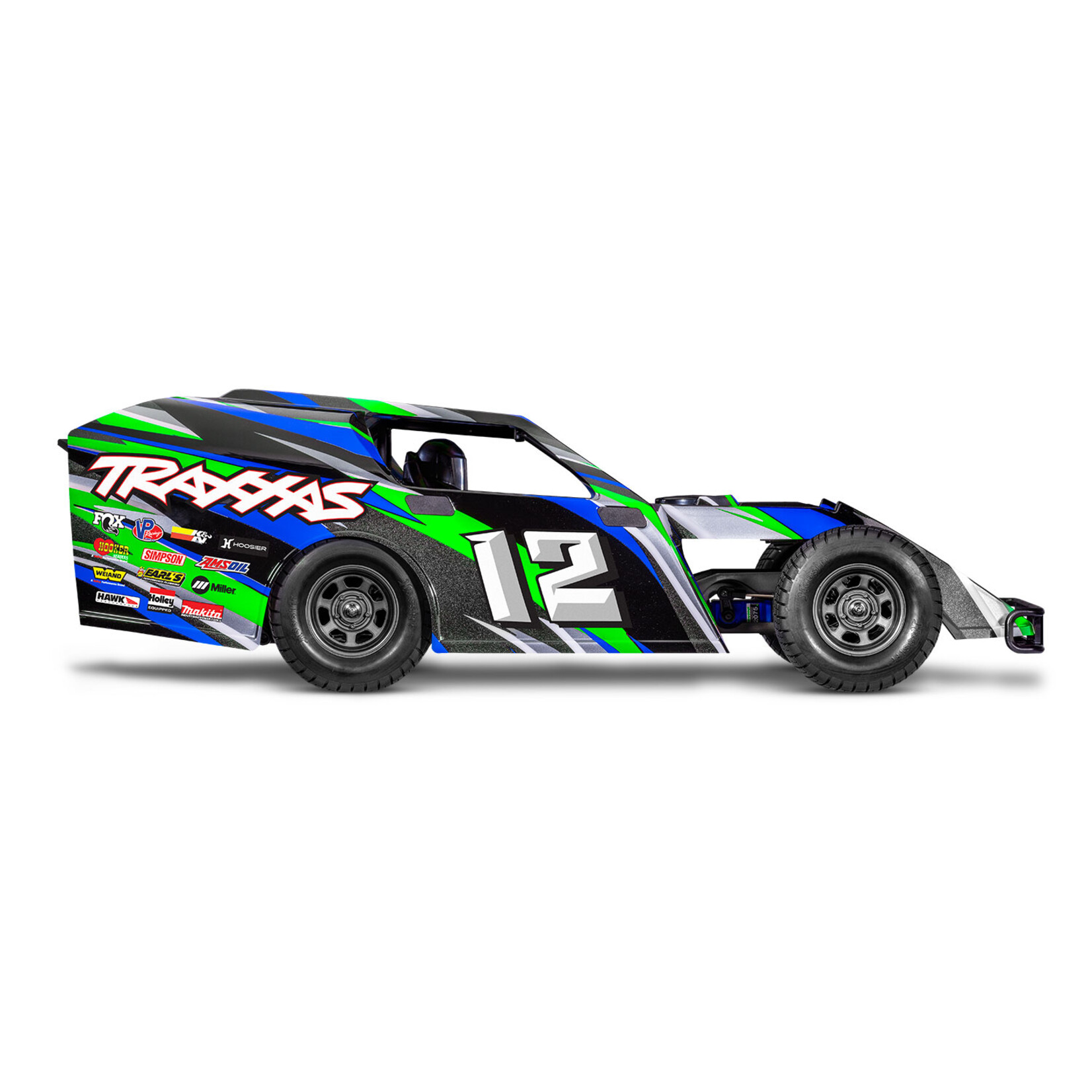 Traxxas 10435474GRN - Slash Modified BL-2S - Green