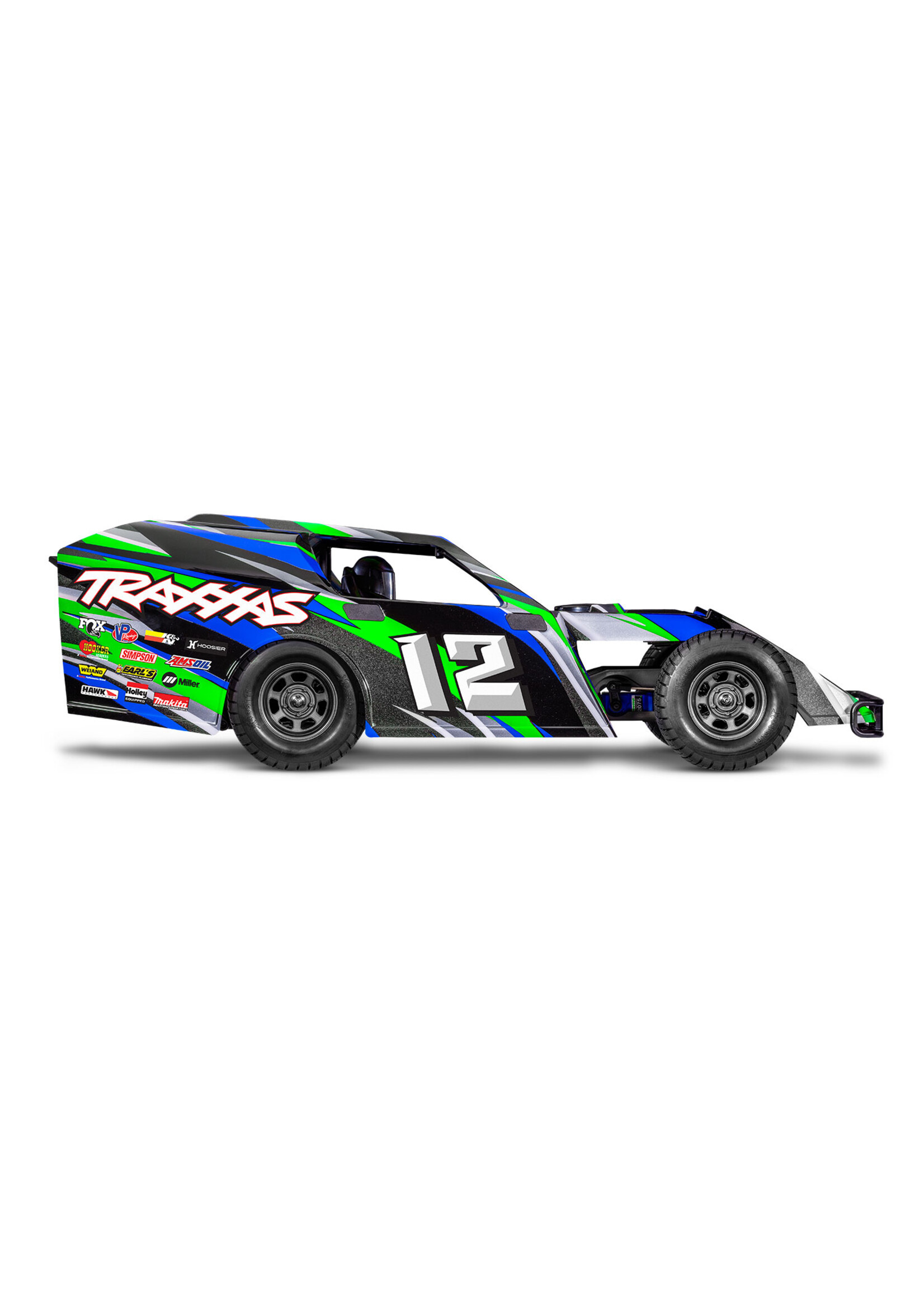 Traxxas 10435474GRN - Slash Modified BL-2S - Green