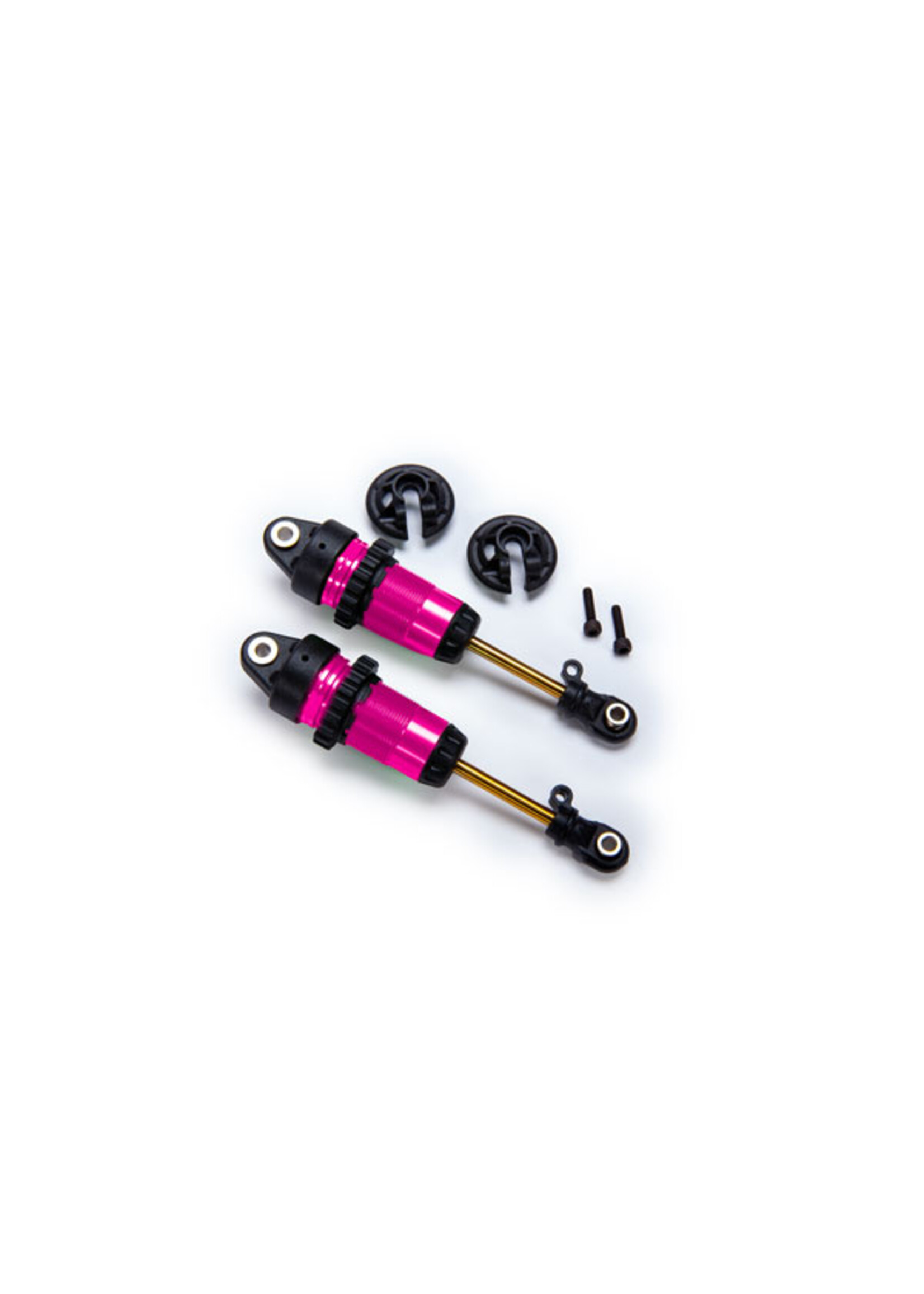 Traxxas 7461-PINK - Aluminum GTR Long Shocks - Pink