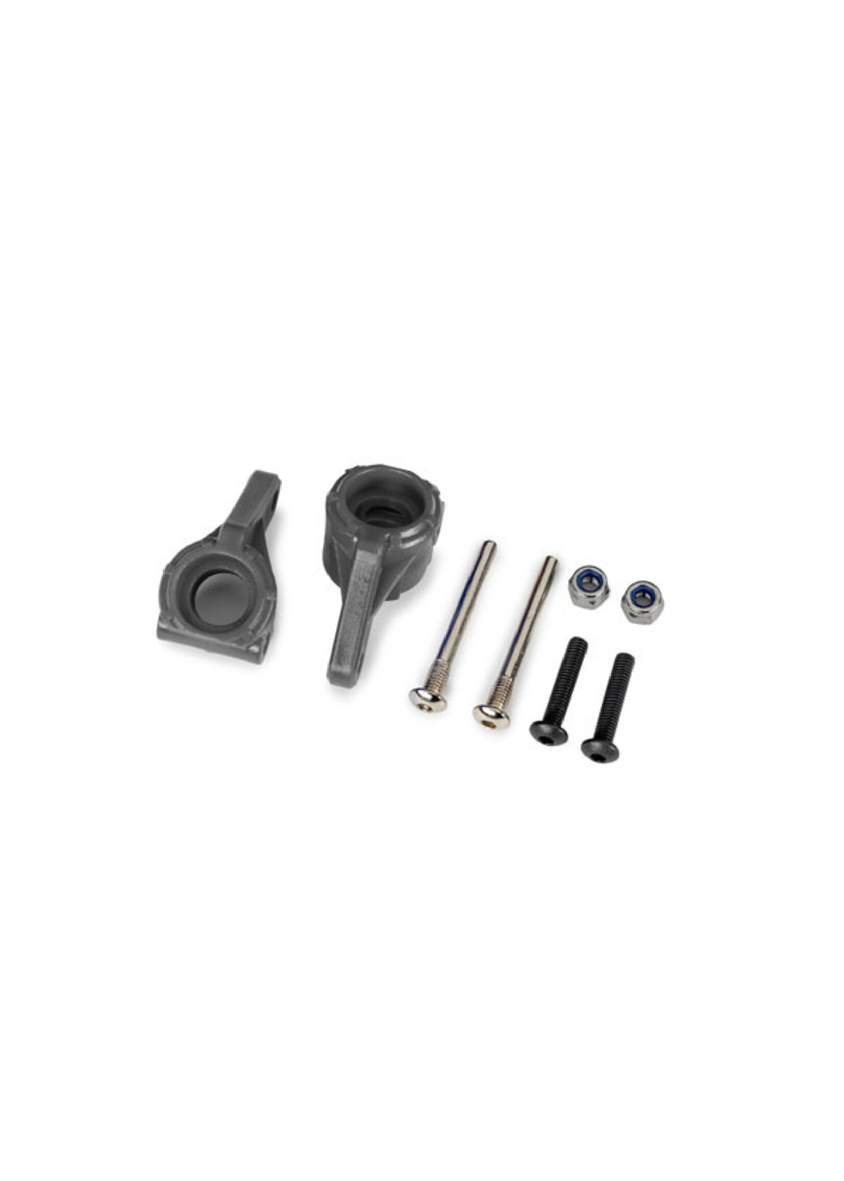 Traxxas 9137-GRAY - Steering Blocks, Left & Right - Gray