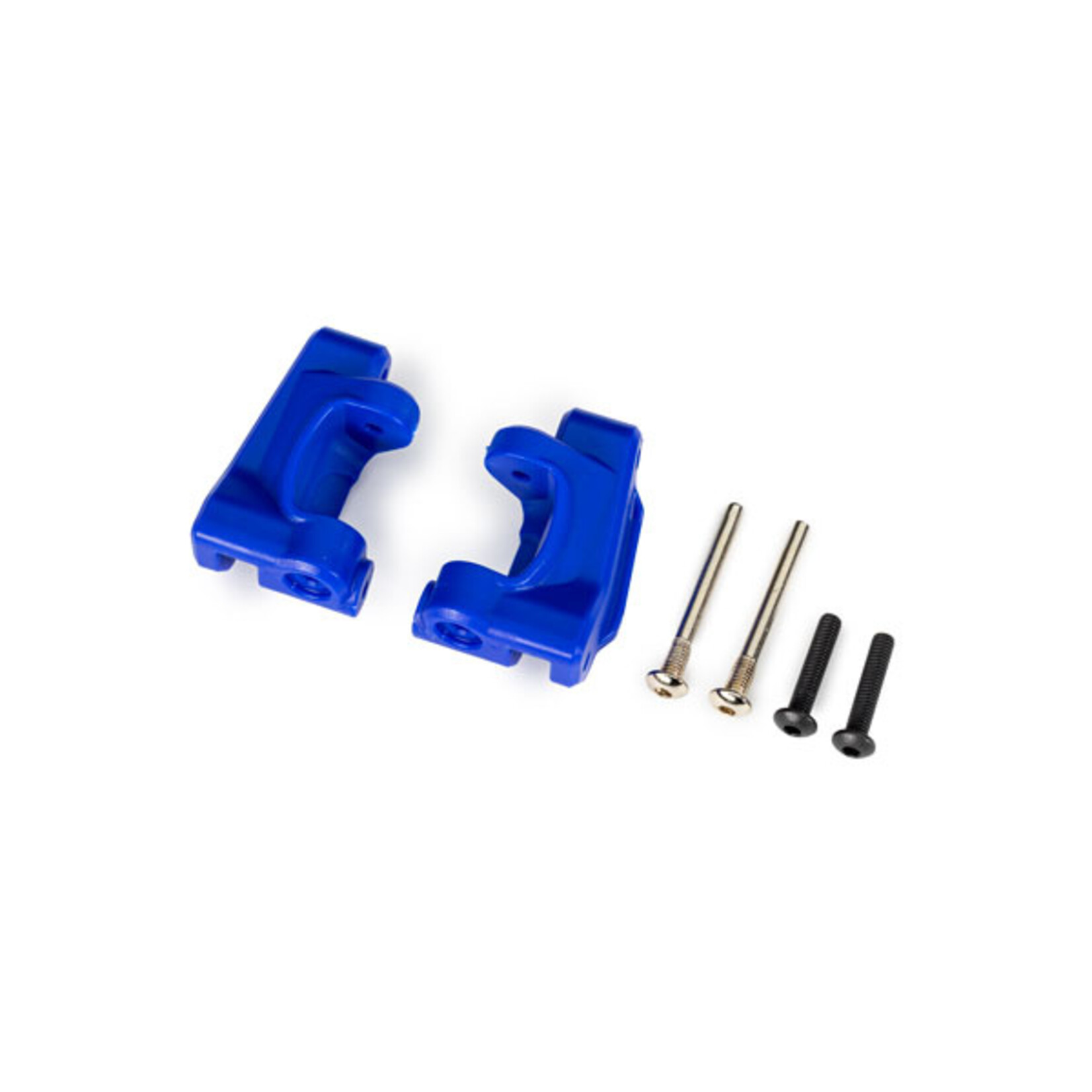Traxxas 9136-BLUE - Caster Blocks, Left & Right - Blue