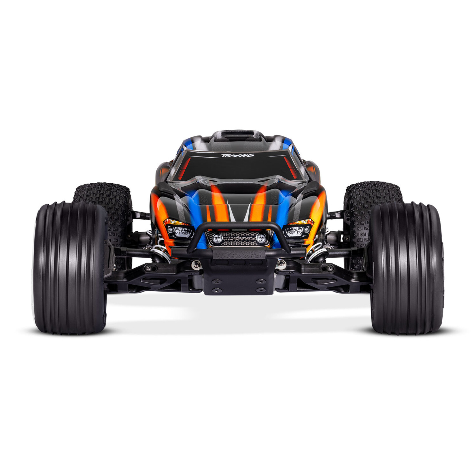 Traxxas 373544ORNG - Rustler 2WD BL-2S Stadium Truck - Orange