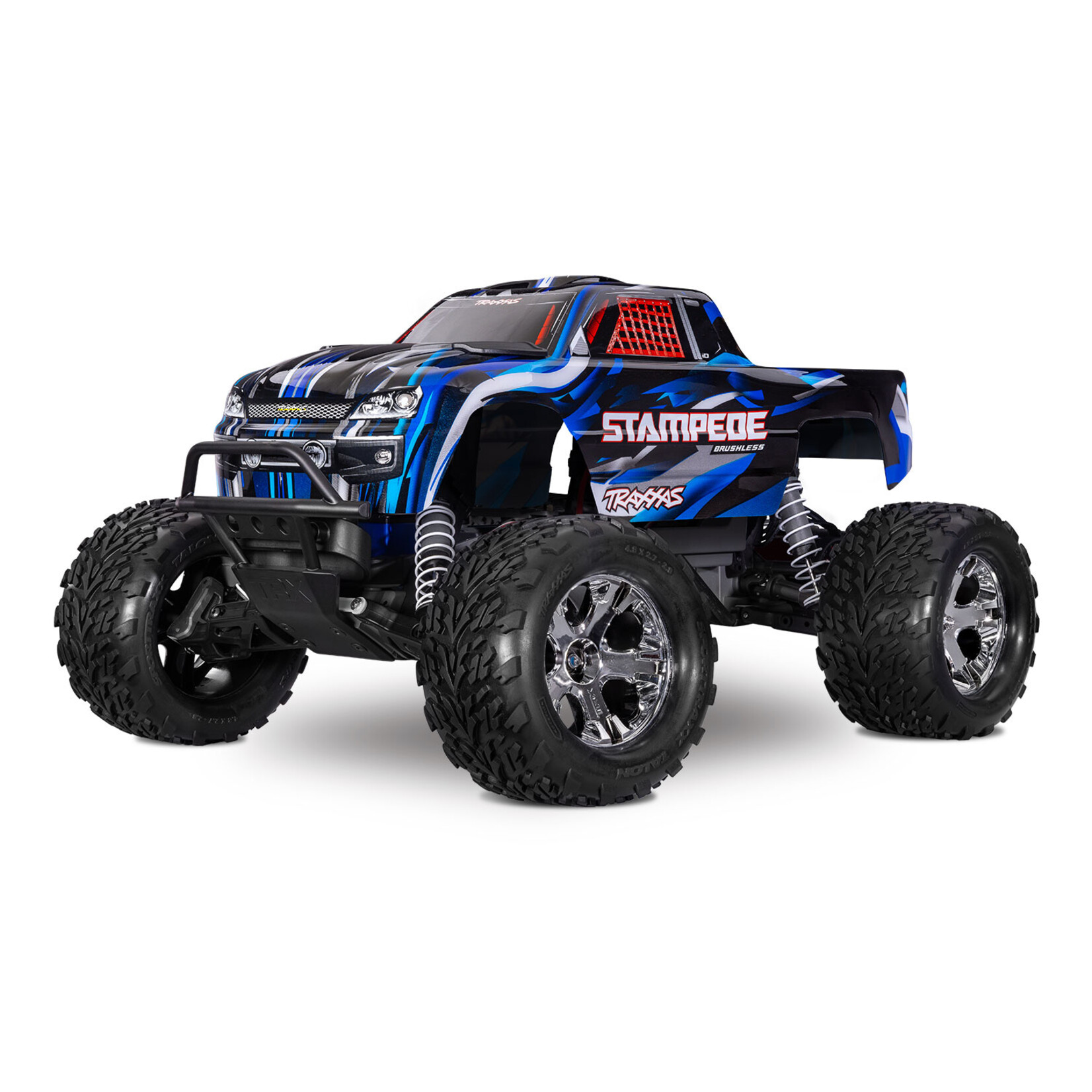 Traxxas 363544BLUE - Stampede 2WD BL-2S Monster Truck - Blue