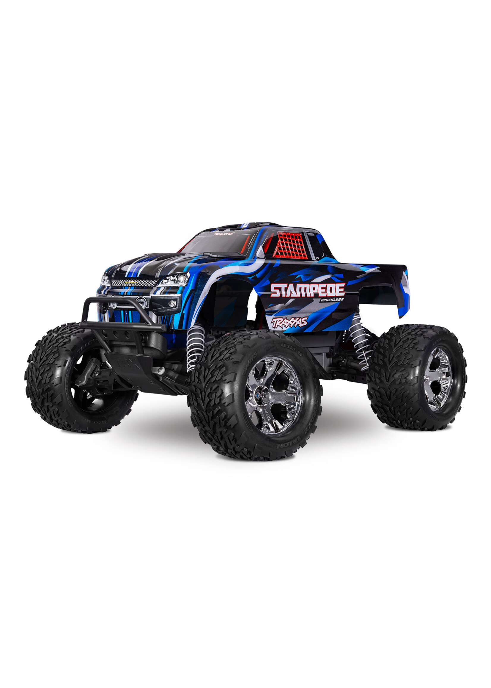 Traxxas 363544BLUE - Stampede 2WD BL-2S Monster Truck - Blue