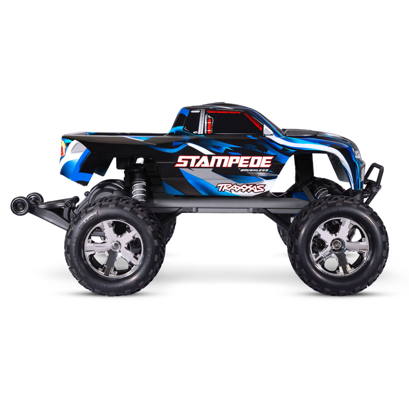 Traxxas 363544BLUE - Stampede 2WD BL-2S Monster Truck - Blue