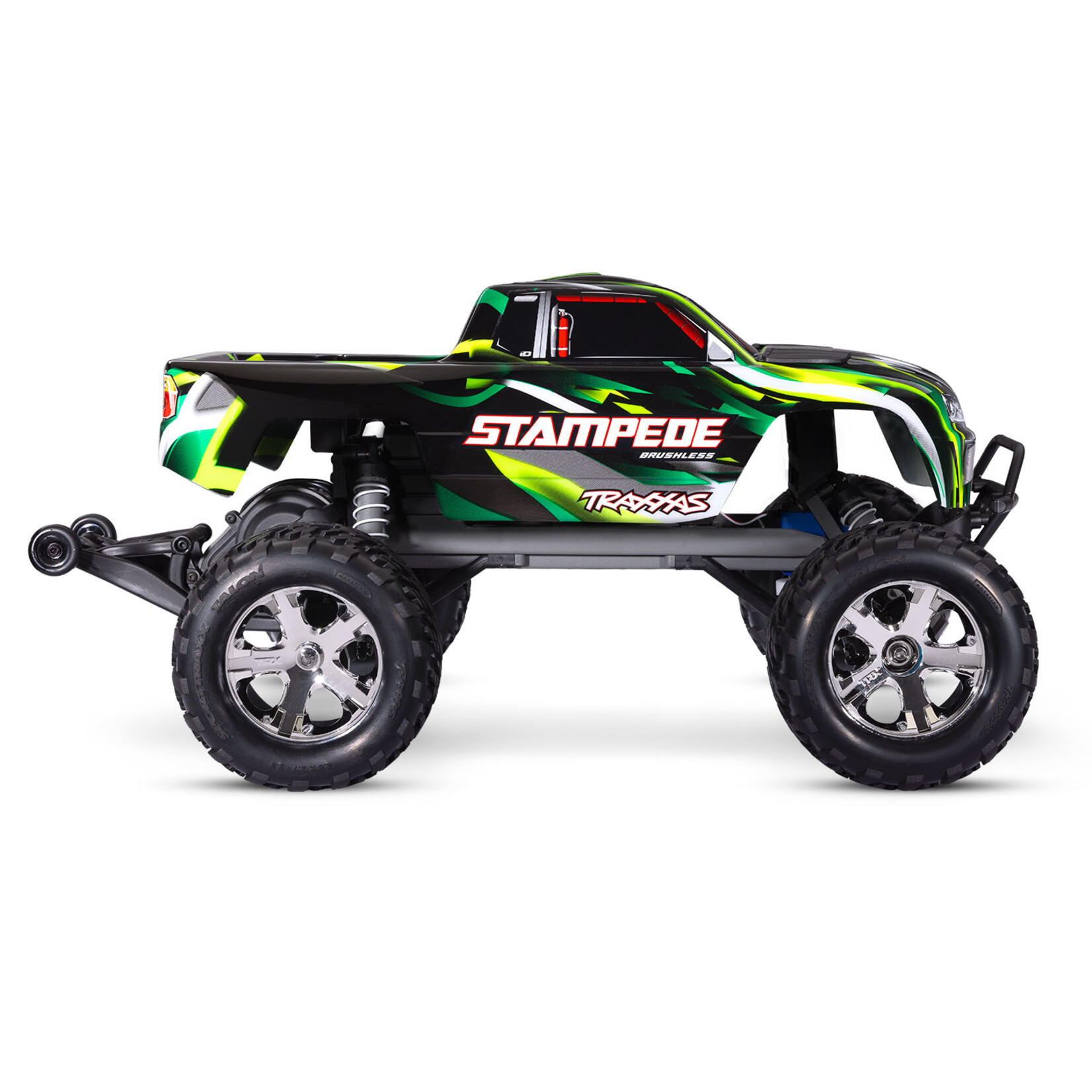 Traxxas 363544GRN - Stampede 2WD BL-2S Monster Truck - Green