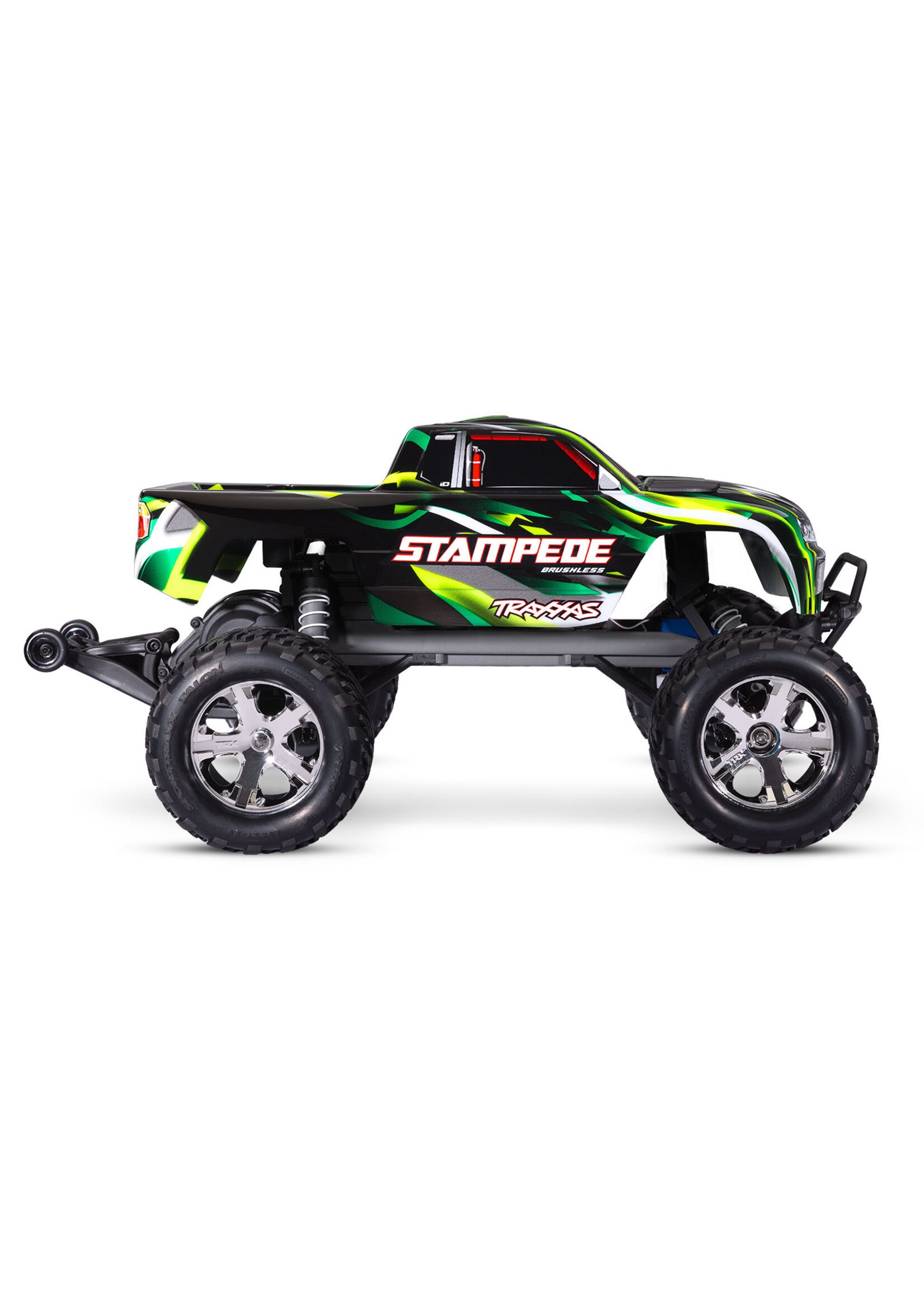Traxxas 363544GRN - Stampede 2WD BL-2S Monster Truck - Green