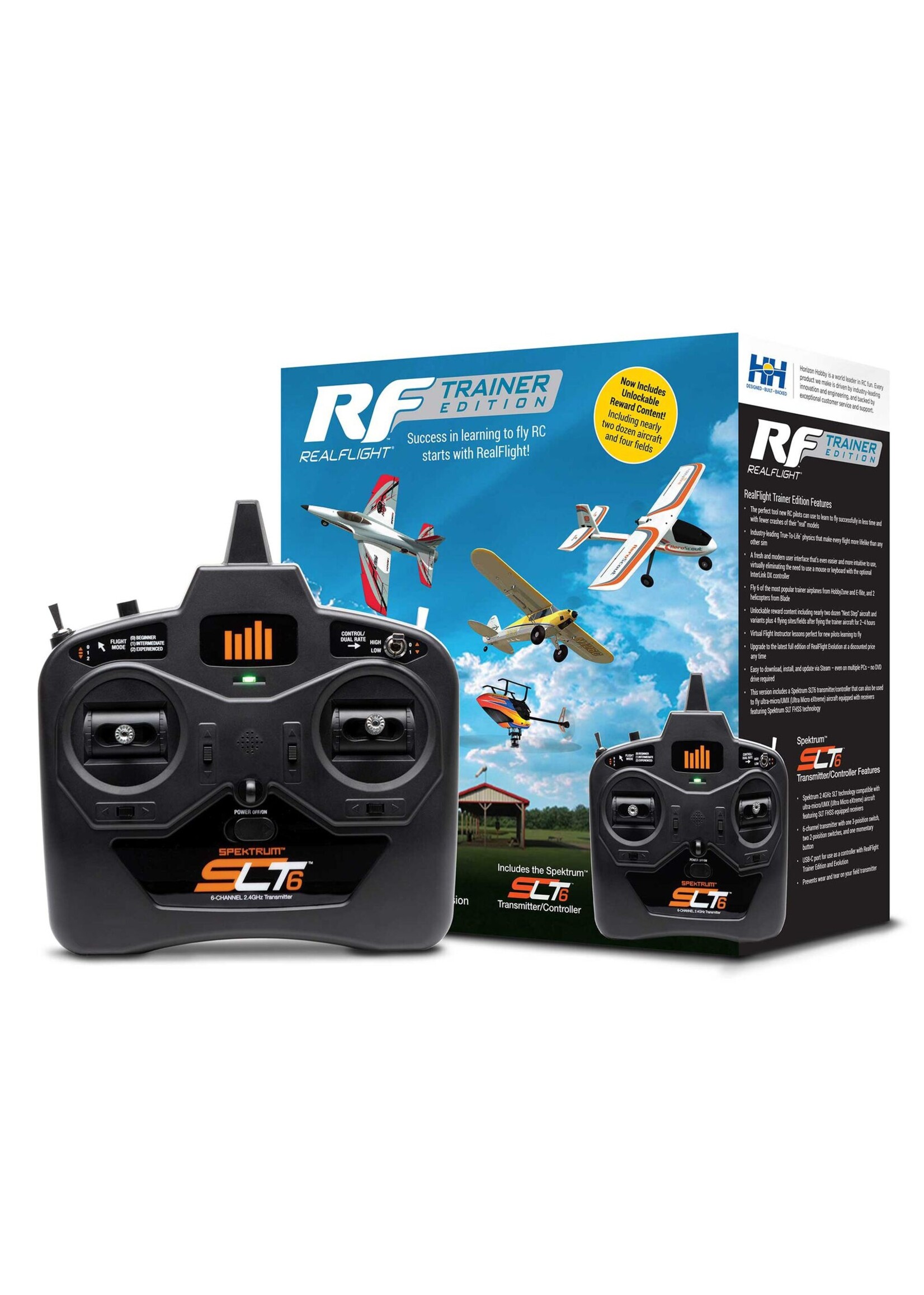 RealFlight RFL-1211 - RealFlight Trainer Edition & SLT6 Transmitter