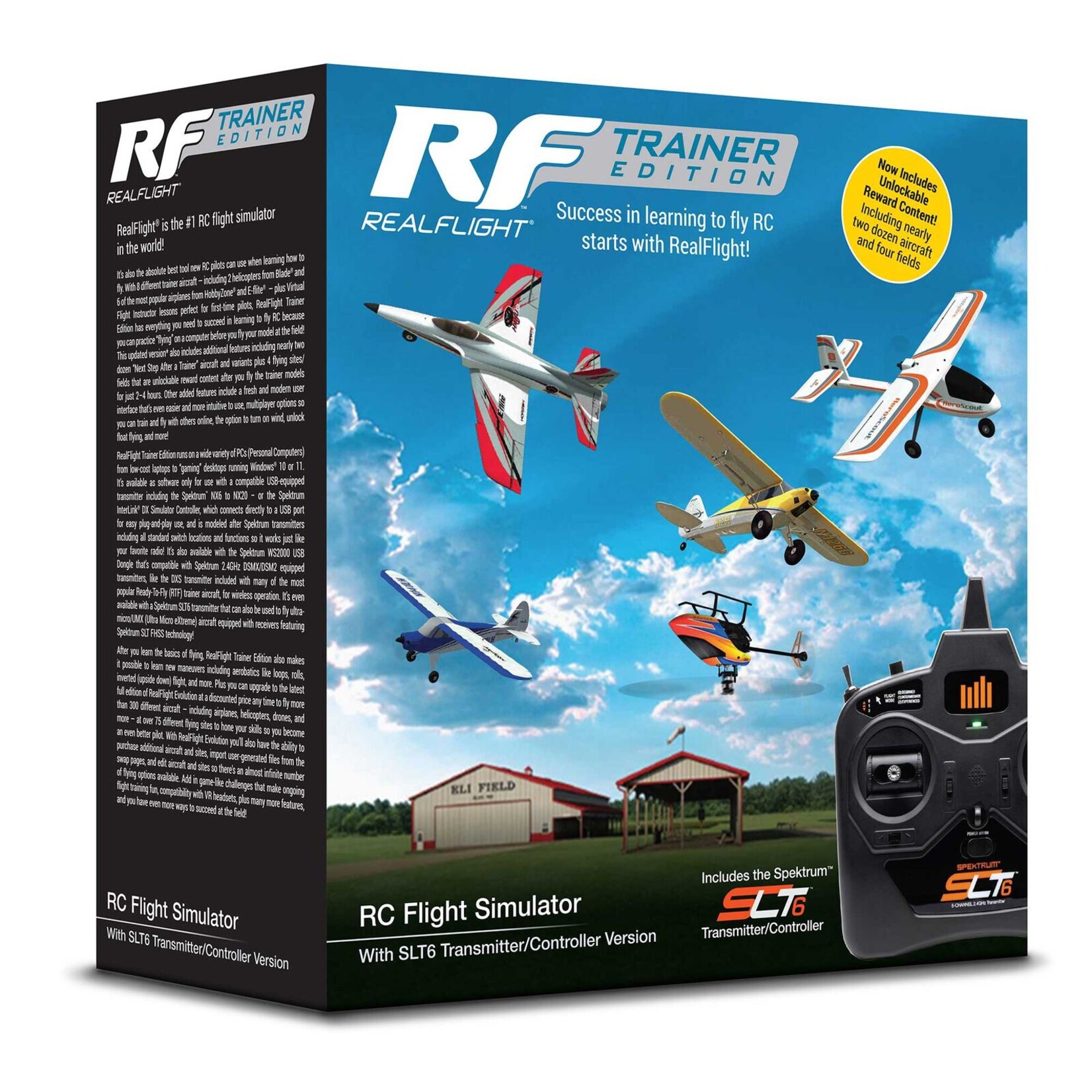 RealFlight RFL-1211 - RealFlight Trainer Edition & SLT6 Transmitter