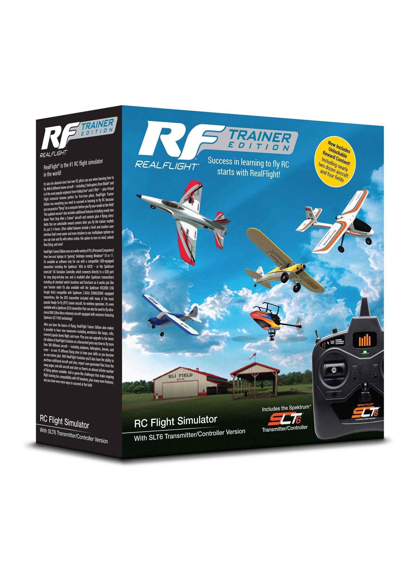 RealFlight RFL-1211 - RealFlight Trainer Edition & SLT6 Transmitter