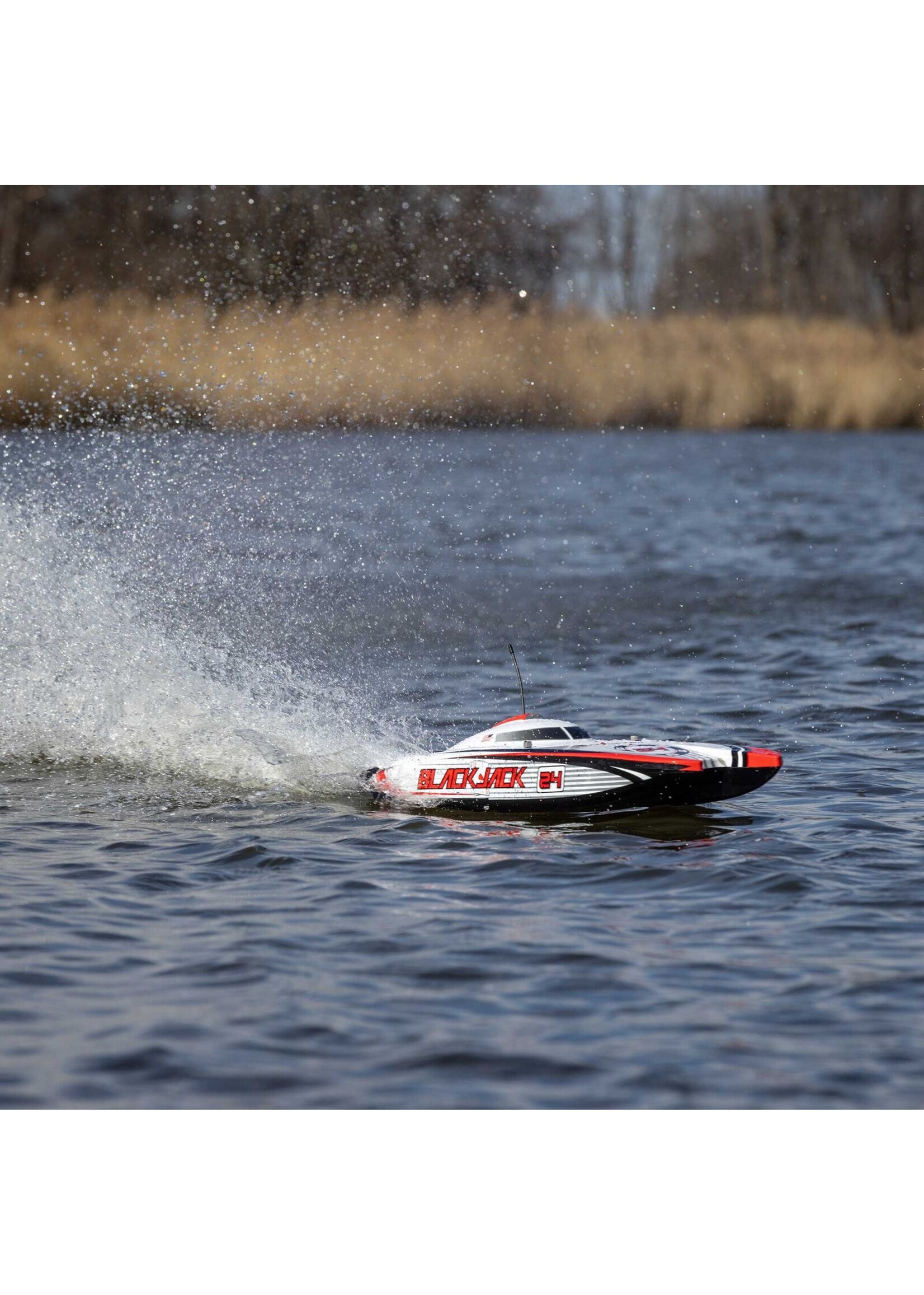 Pro Boat PRB08049T2 - Blackjack 24" V2 Catamaran Brushless, RTR - Vegas Offshore
