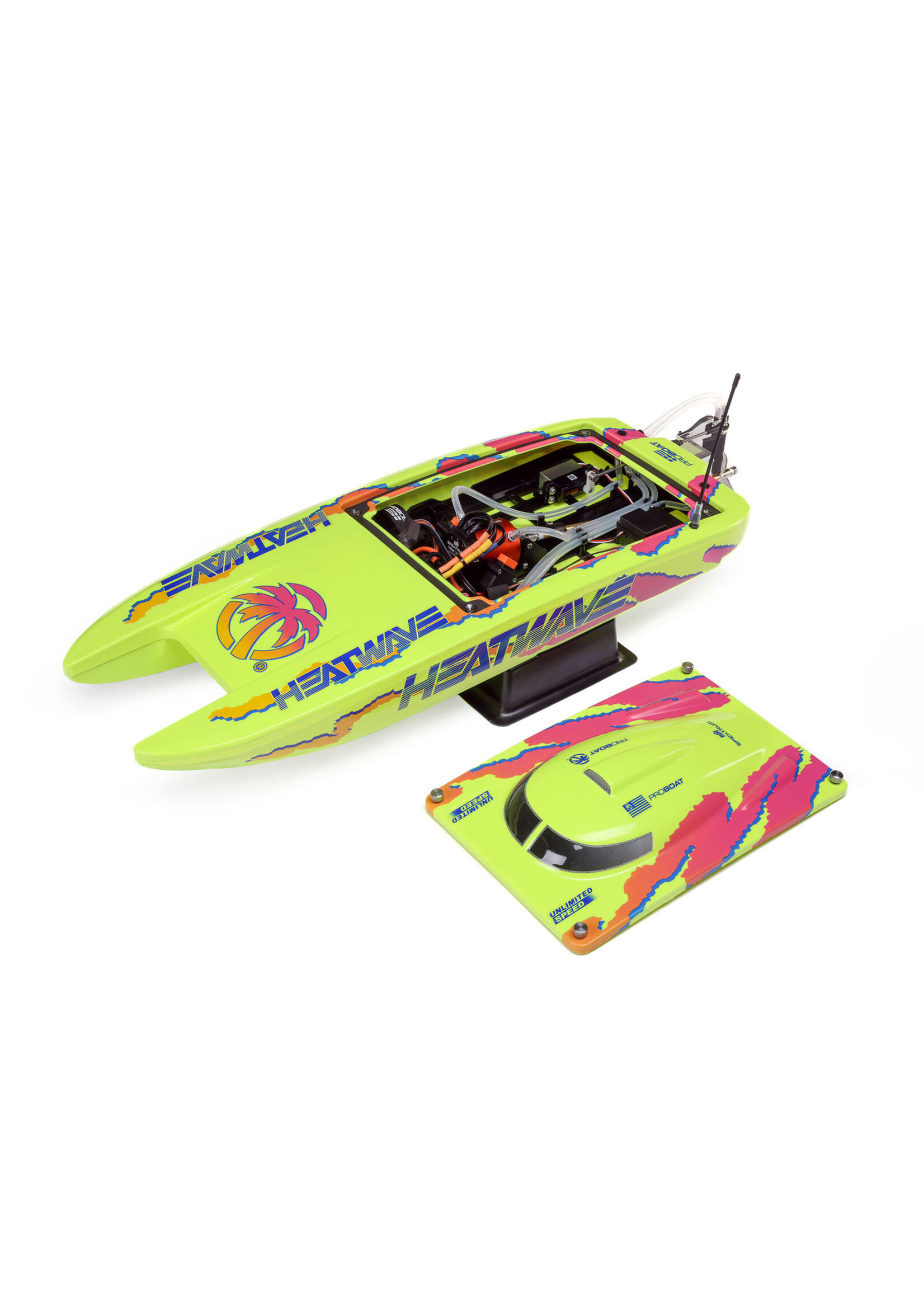 Pro Boat Blackjack 24 V2 Catamaran Brushless RTR Heat Wave Hub Hobby