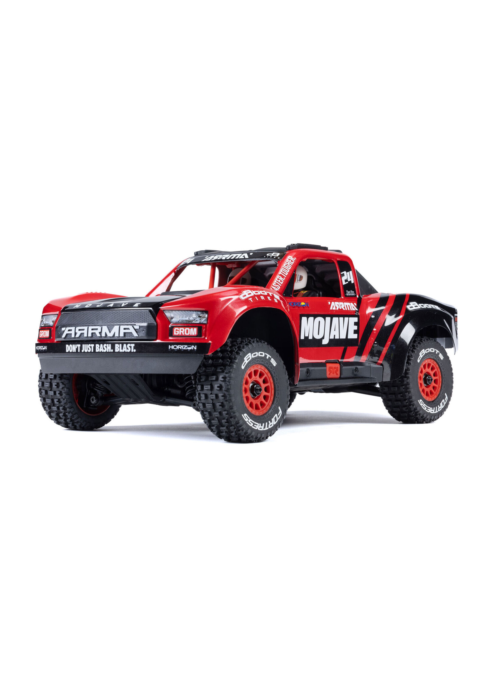 Arrma 1/18 Mojave Grom Body (Red/Black) Arrma 1/18 Mojave Grom Body (Red/Black)
