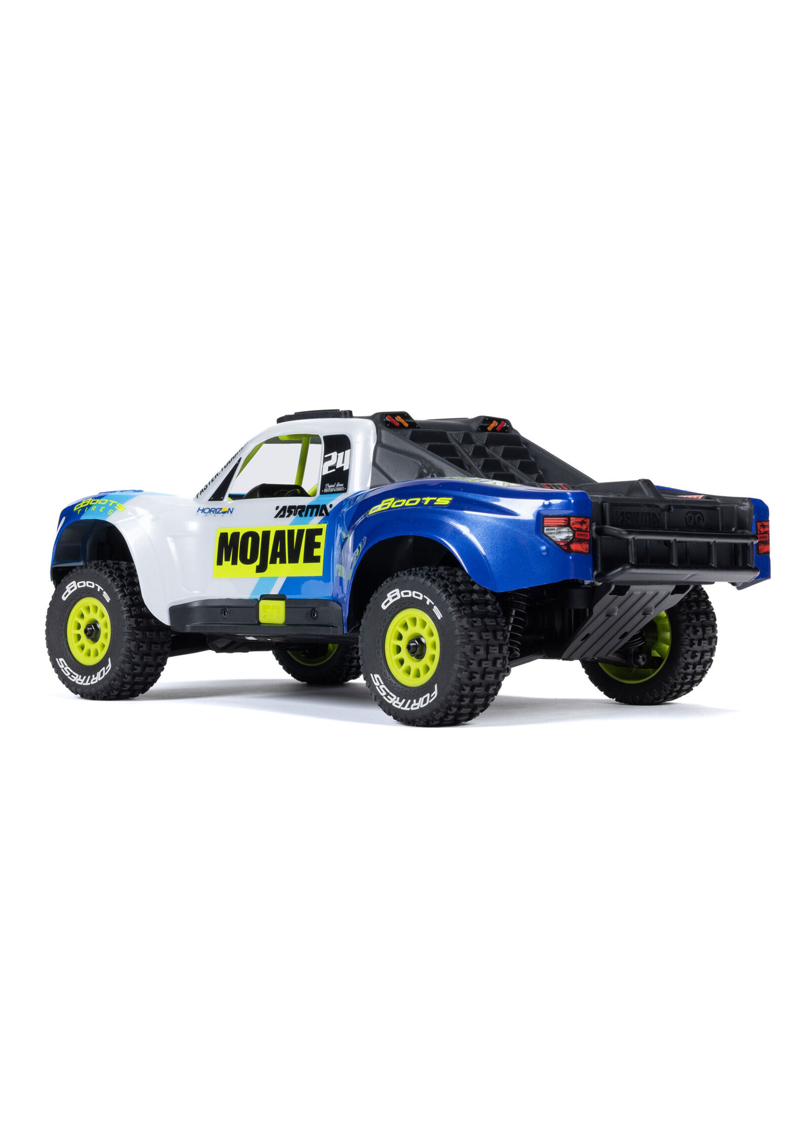 Arrma 1/18 Mojave GROM 4X4 Smart Scale Desert Truck, RTR - Blue/White