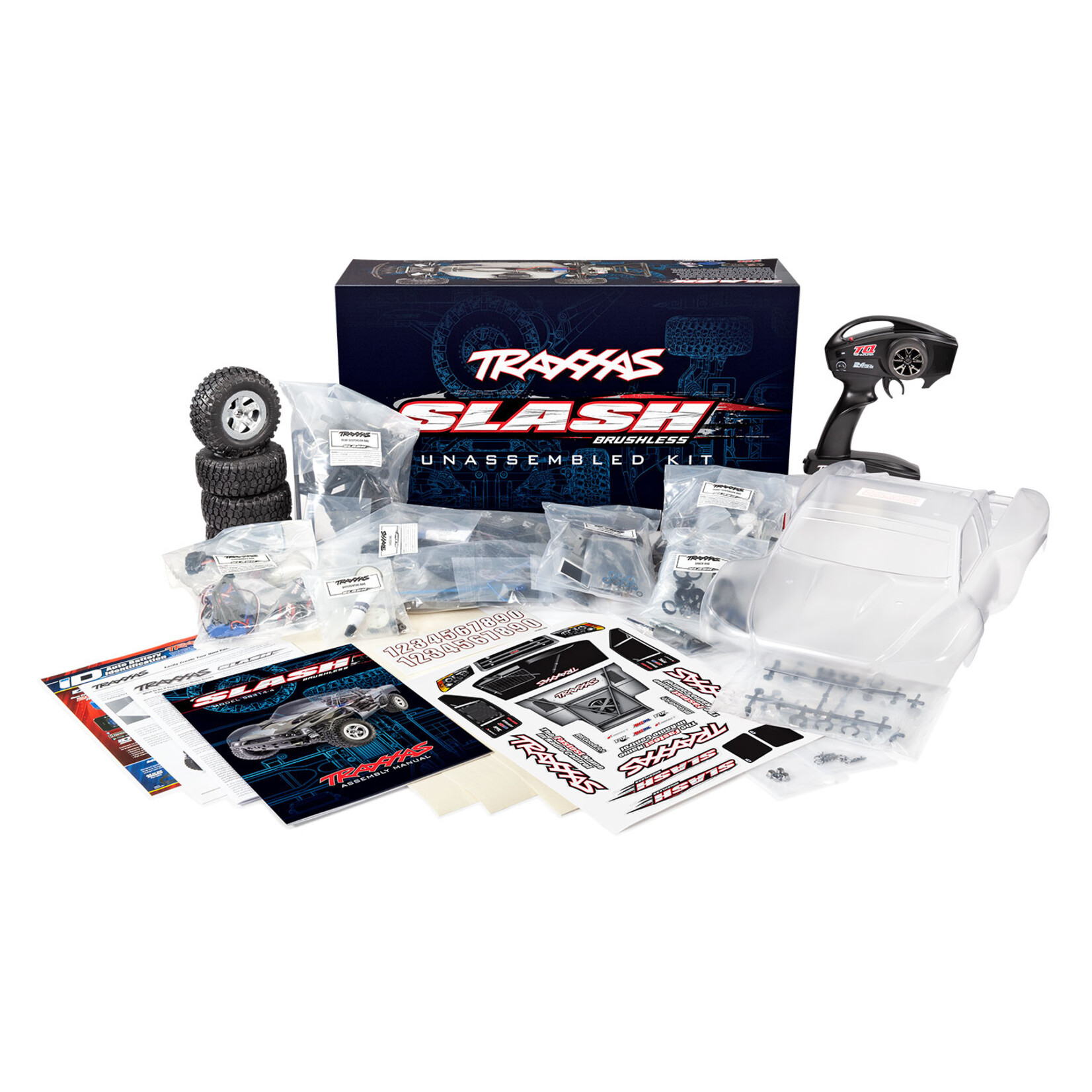 Traxxas 583144R5 - Slash 2WD Brushless Unassembled Kit