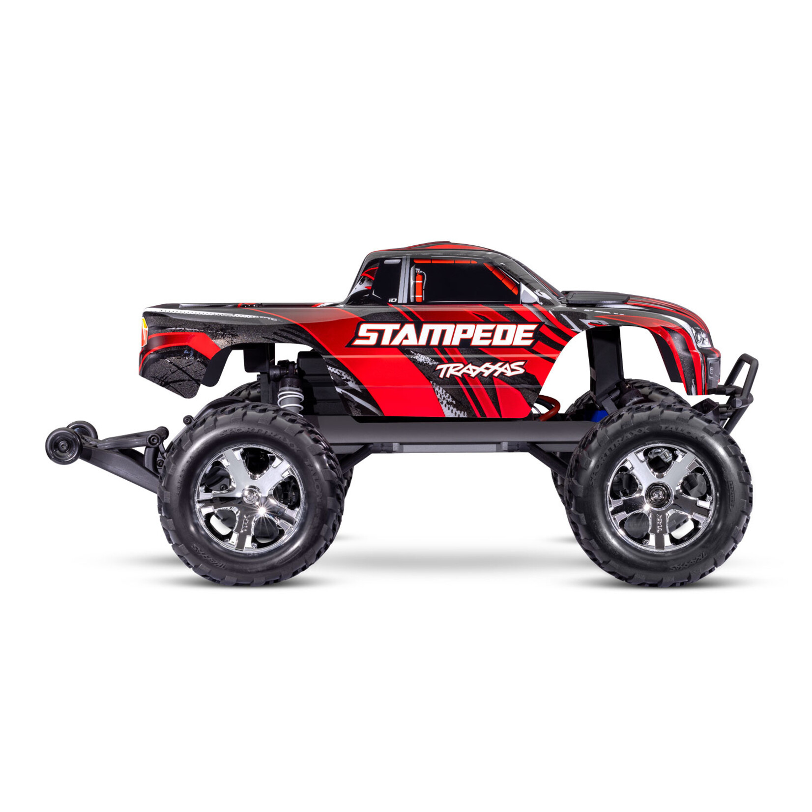 Traxxas 36254-8-RED - Stampede 2WD With USB-C Red
