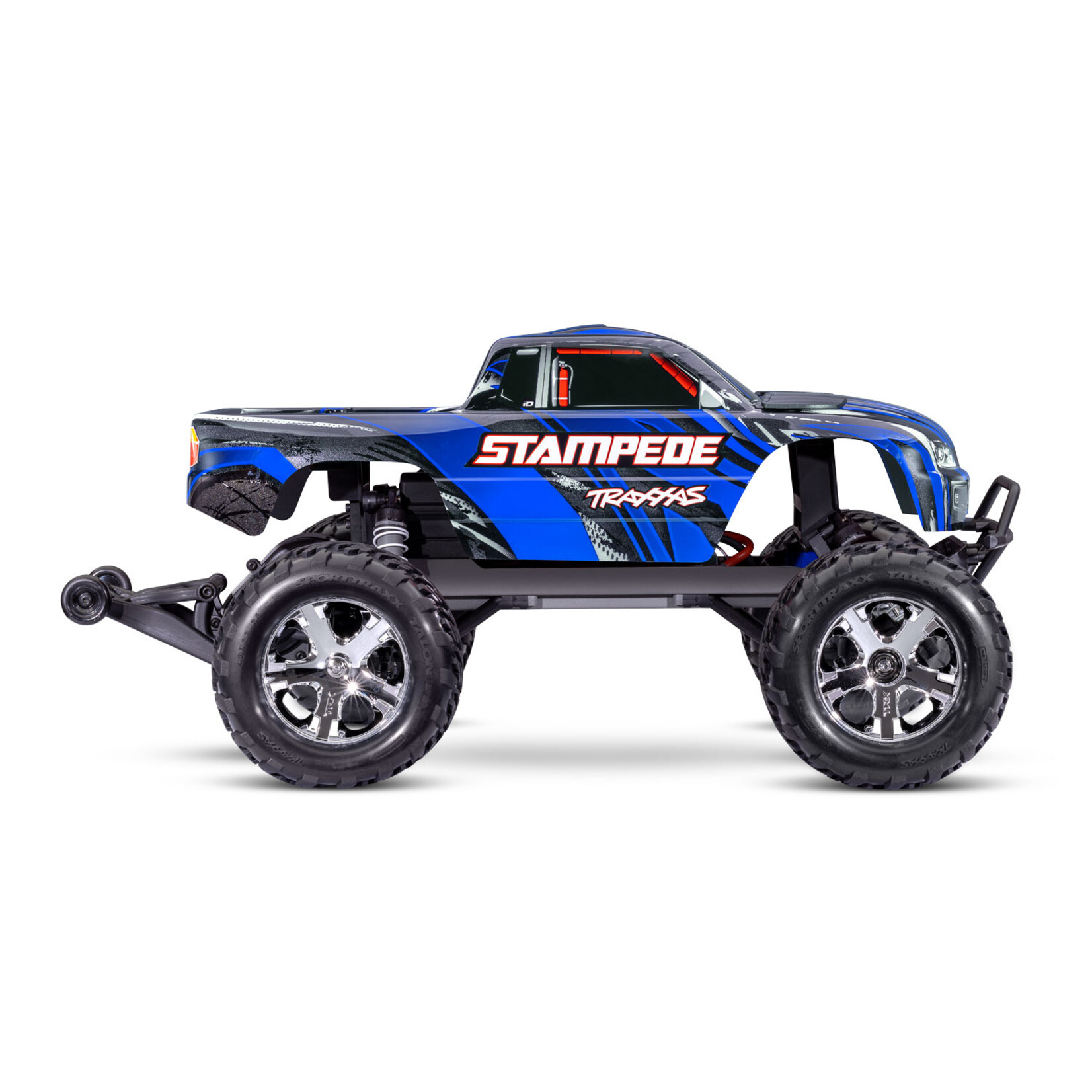 Traxxas 36254-8-BLUE - Stampede 2WD With USB-C - Blue