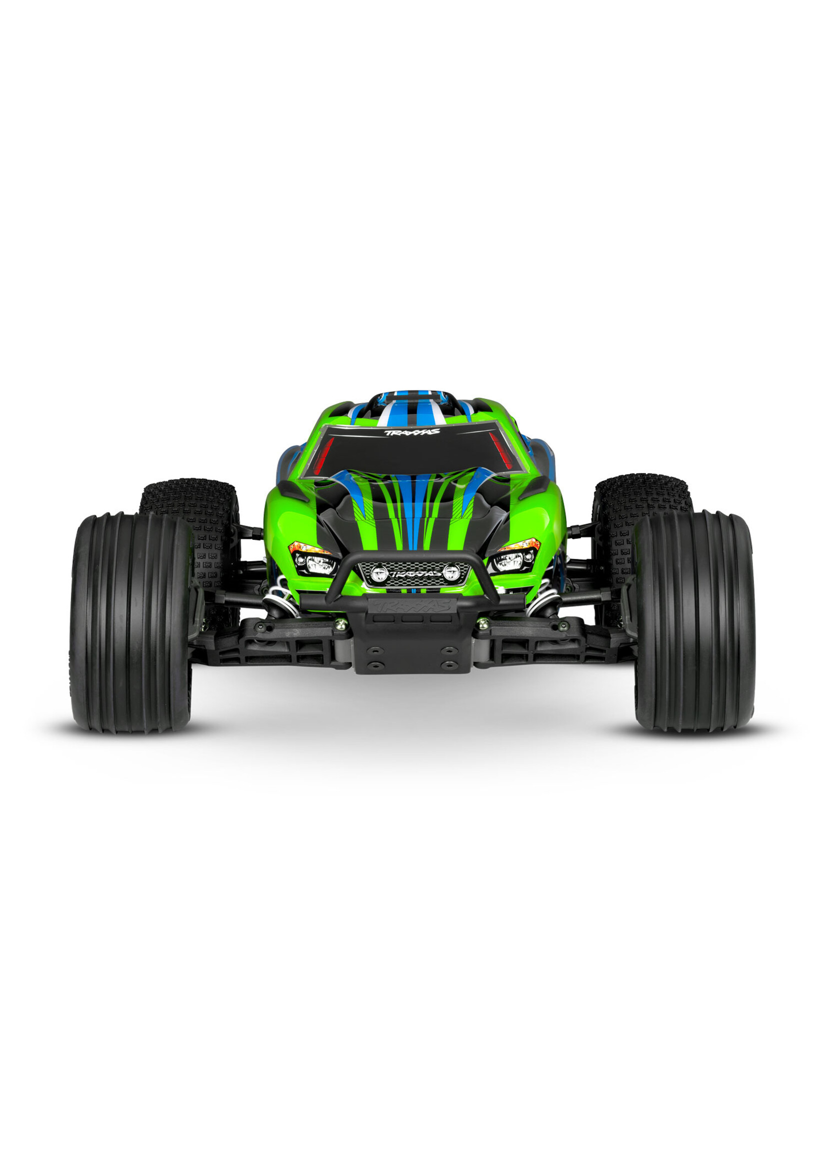 Traxxas 37254-8-GRN - Rustler 2WD With USB-C - Green