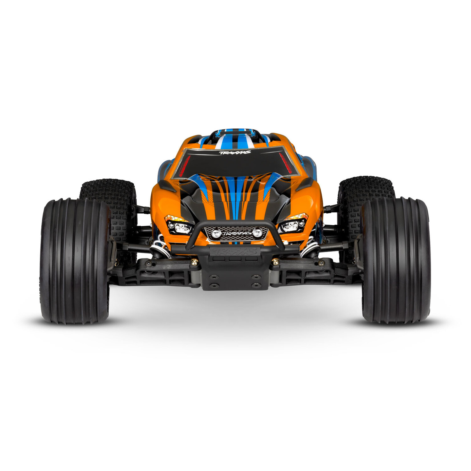 Traxxas 37254-8-ORNG - Rustler 2WD With USB-C - Orange