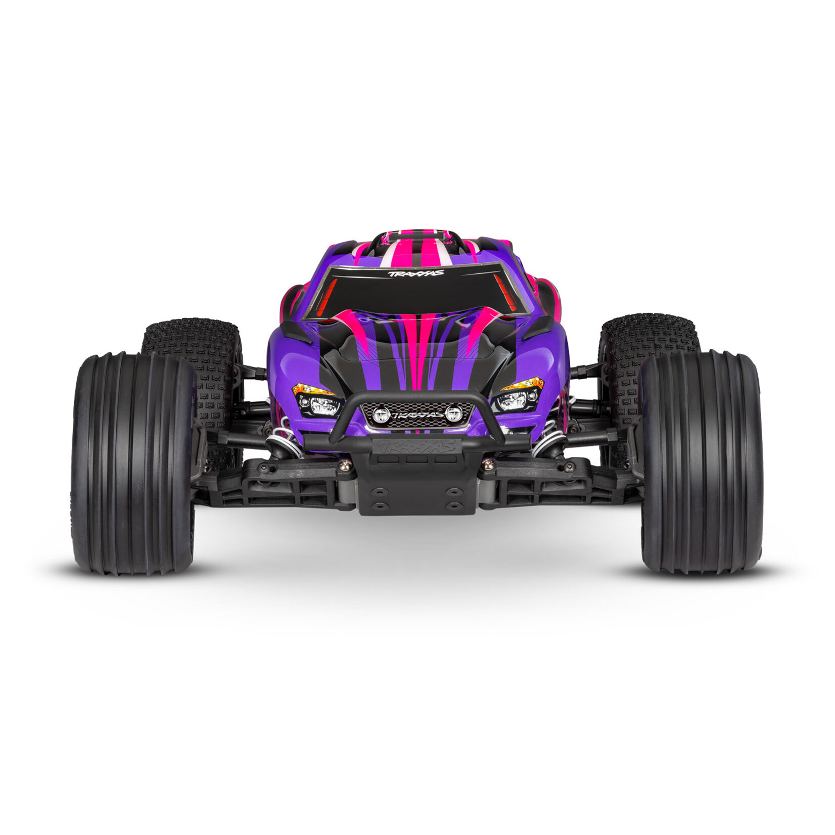 Traxxas 37254-8-PINK - Rustler 2WD With USB-C - Pink