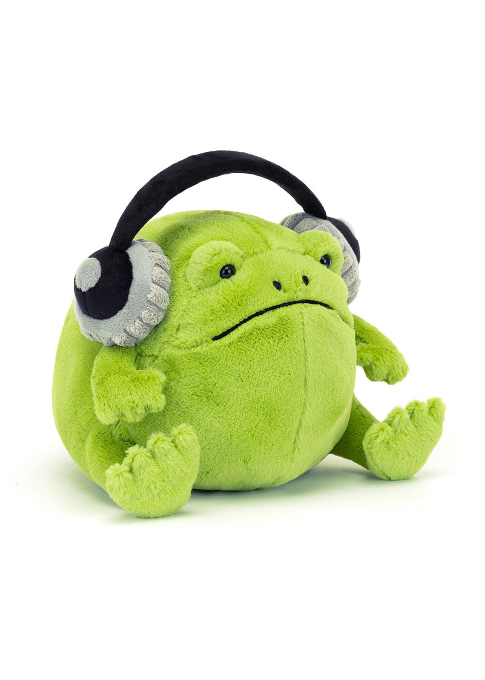 Jellycat Ricky Rain Frog With Headphones
