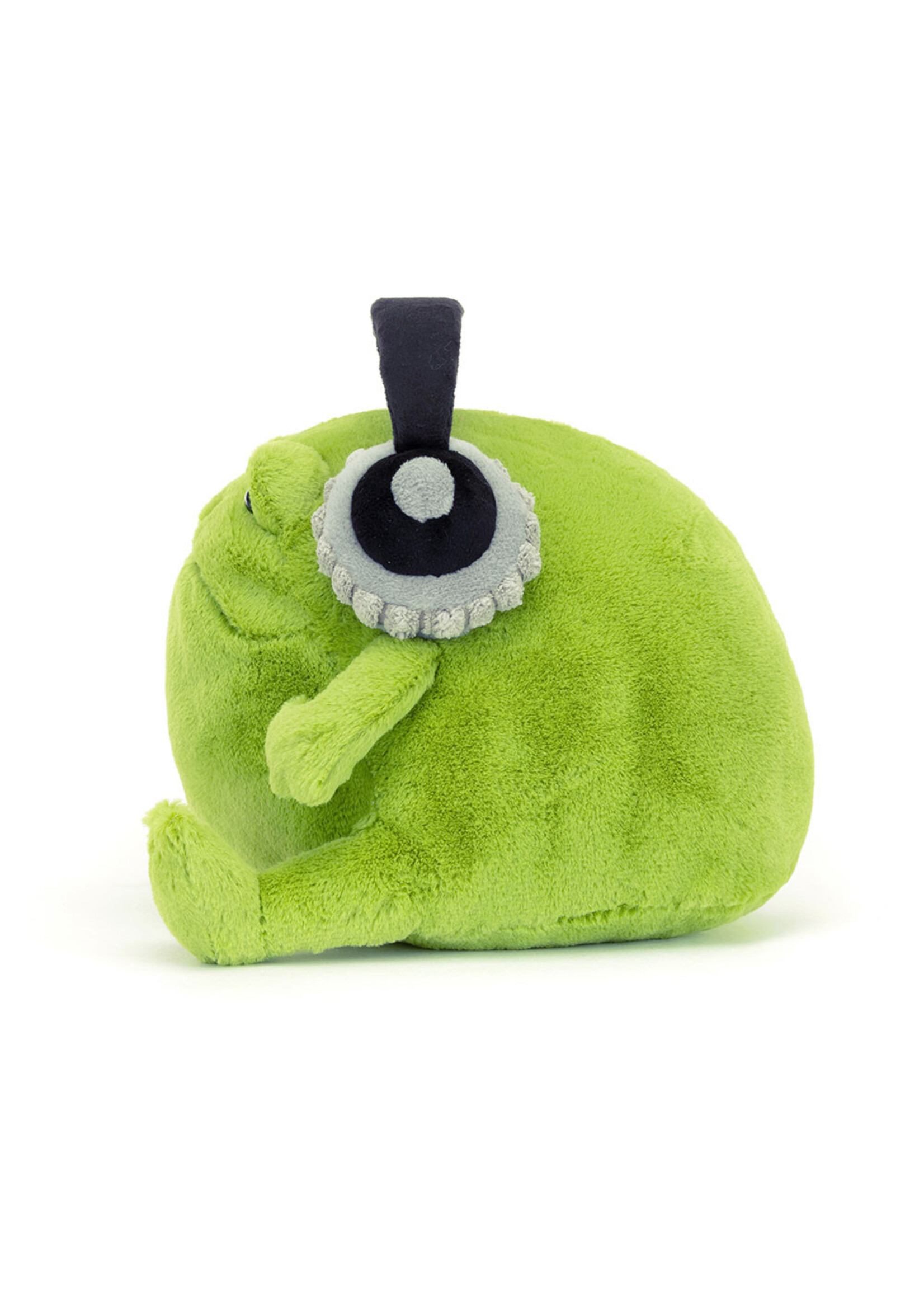 Jellycat Ricky Rain Frog With Headphones