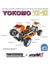 ヨコモ YZ-10 ワールドチャンピオンスペシャル 99985: Yokomo from minichamps showroom, 1996 Yokomo YZ10