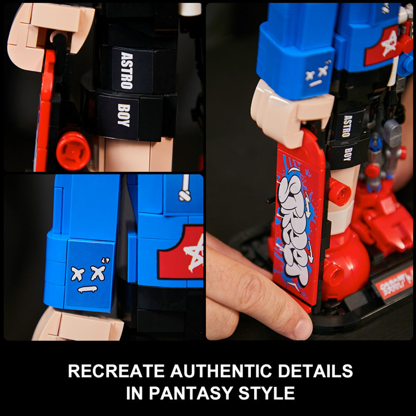 Hands Craft Pantasy: Astro Boy - Skateboard