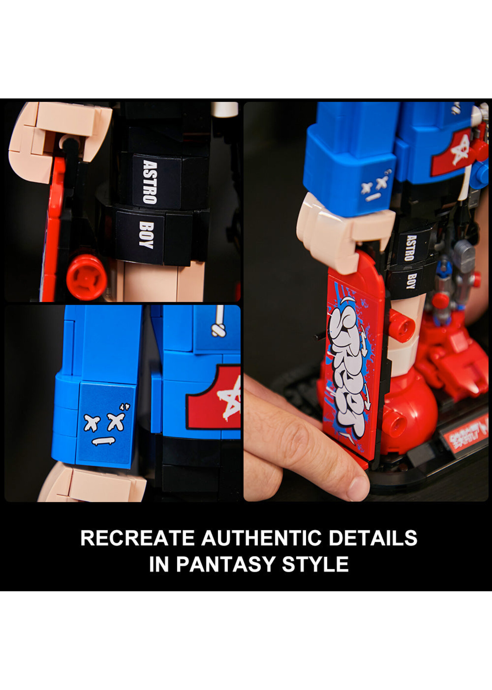 Hands Craft Pantasy: Astro Boy - Skateboard