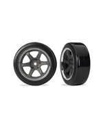Traxxas 10577 - Six Spoke Wheel Drift Tires & Wheels, Front