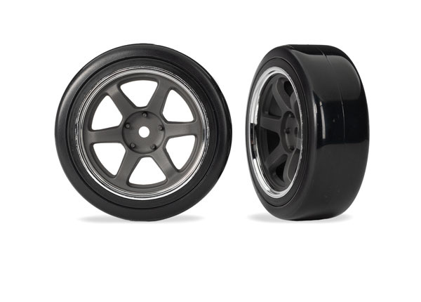 10577 - Six Spoke Wheel Drift Tires & Wheels, Front