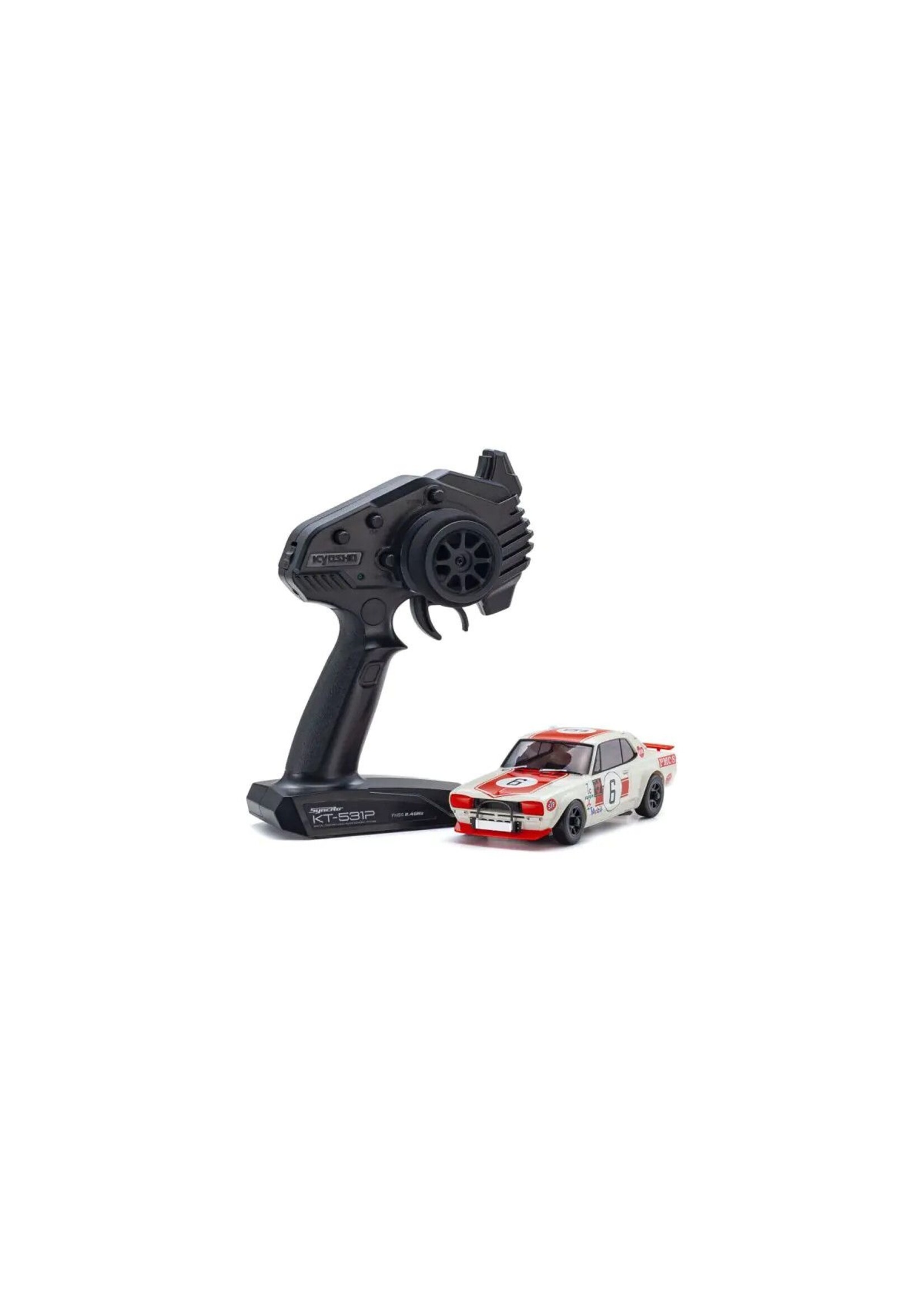 Kyosho MINI-Z AWD Nissan Skyline 2000GT-R 1972 No. 6 - Red