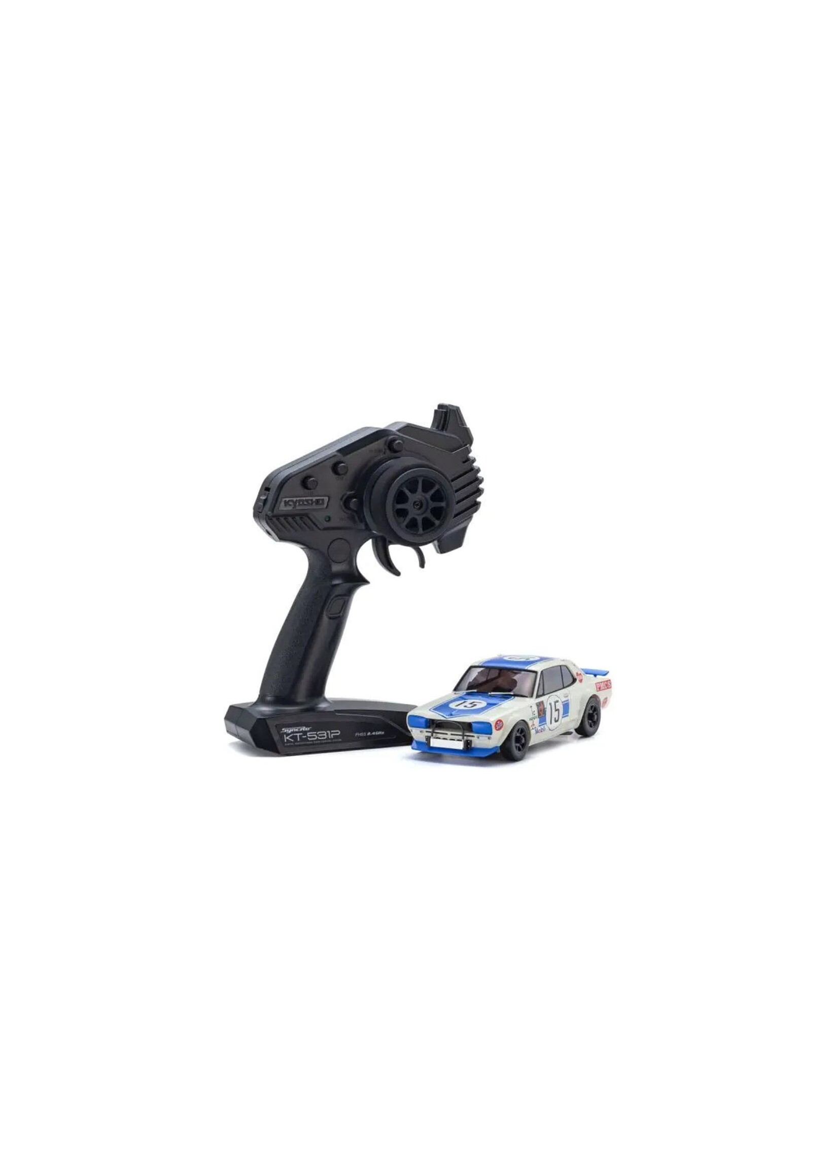 Kyosho MINI-Z AWD Nissan Skyline 2000GT-R 1972 No. 15 - Blue
