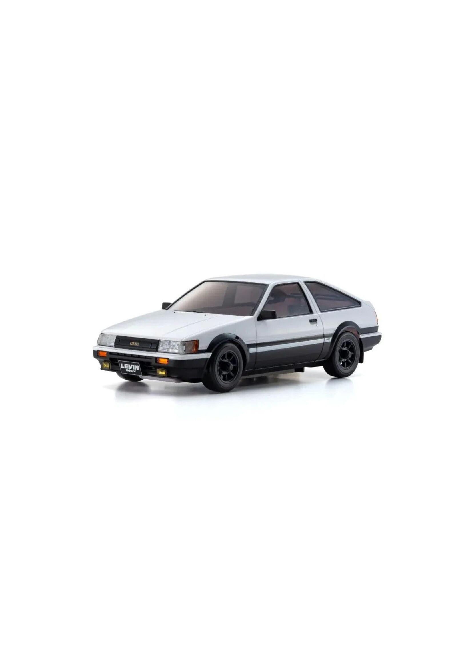 Kyosho MA-020 N Toyota Corolla Levin AE86 Autoscale Body - White/Black