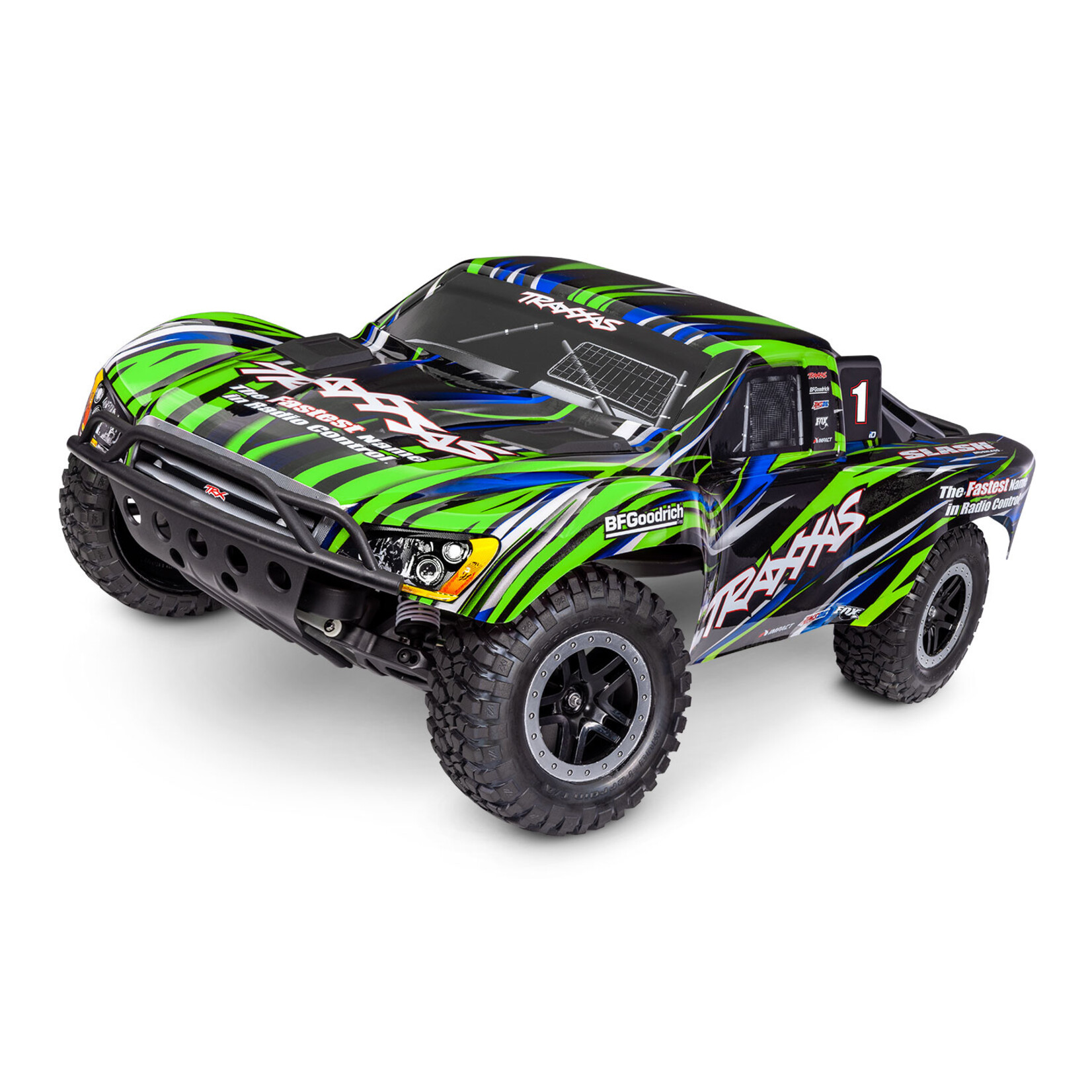 Traxxas 583344GRN - Slash 2WD BL-2S HD Short Course Truck- Green