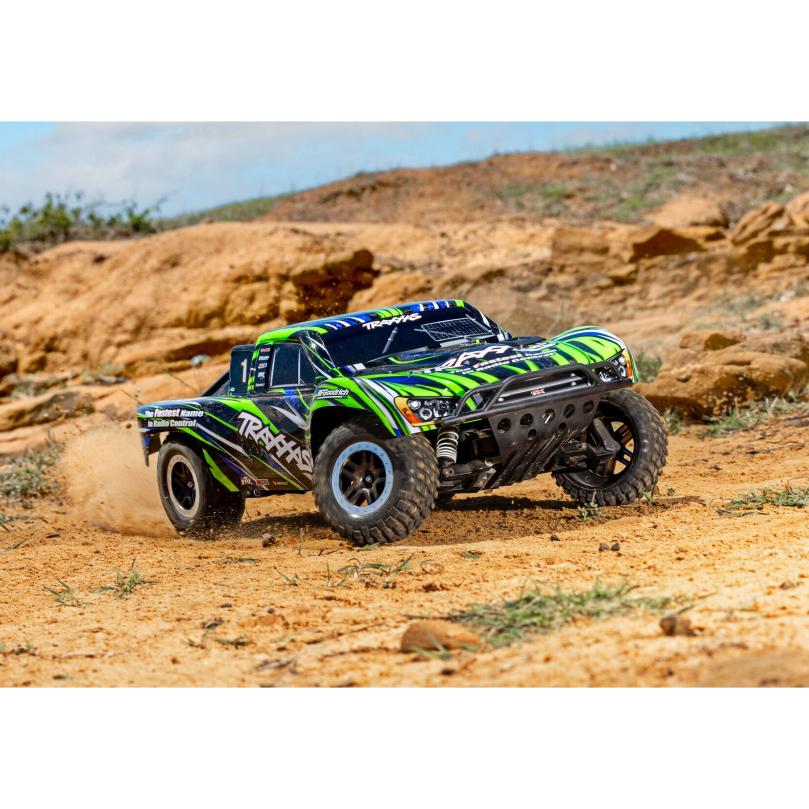 Traxxas 583344GRN - Slash 2WD BL-2S HD Short Course Truck- Green