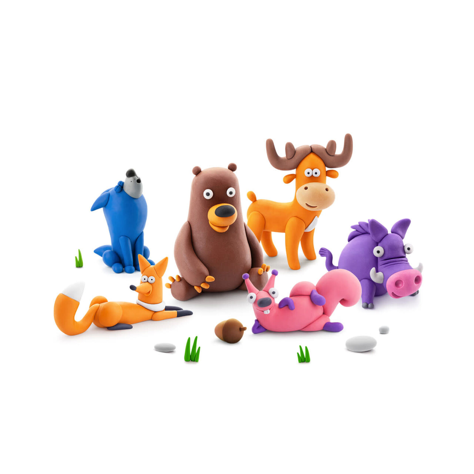 Fat Brain Hey Clay - Forest Animals