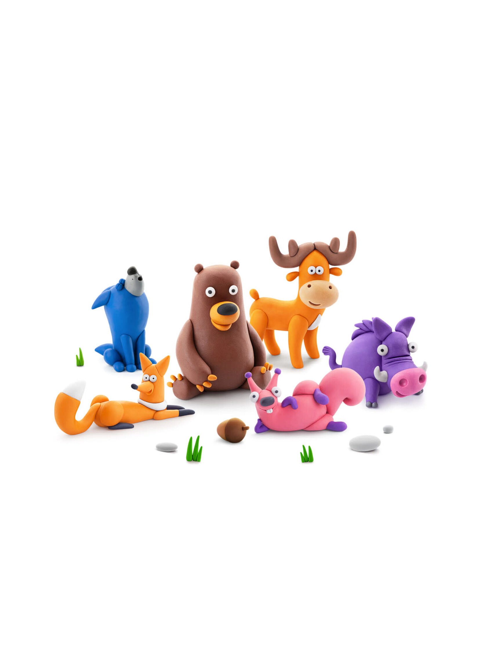 Fat Brain Hey Clay - Forest Animals