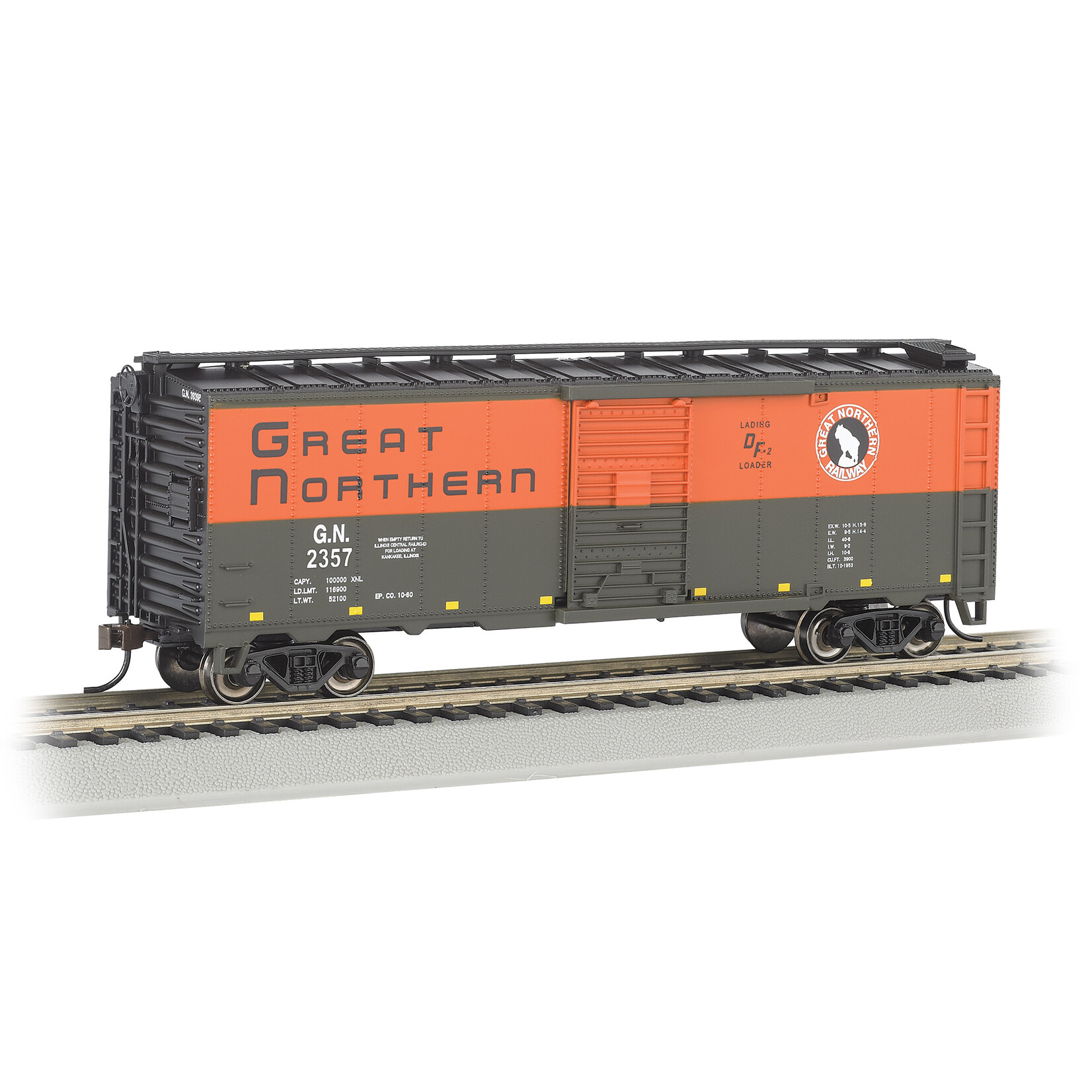 Bachmann 16001 -  HO Great Northern #2357 40' Box Car