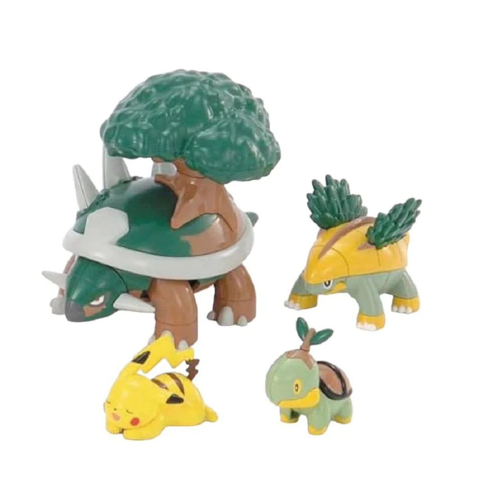 Bandai "Pokemon" Torterra Evolution Set Model Kit