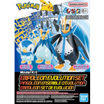 Bandai "Pokemon" Empoleon Evolution Set Model Kit